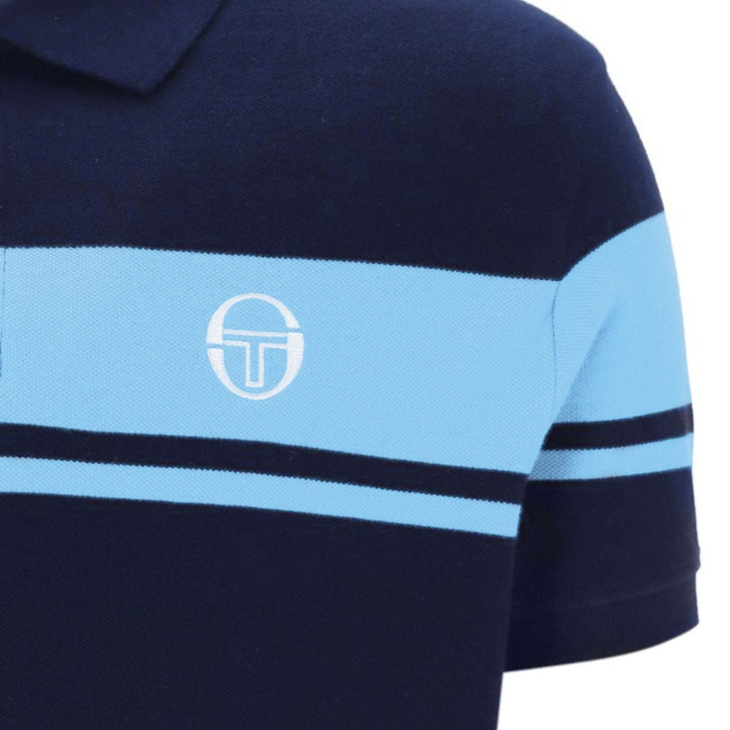 Sergio Tacchini Young Line Polo Shirt - Maritime