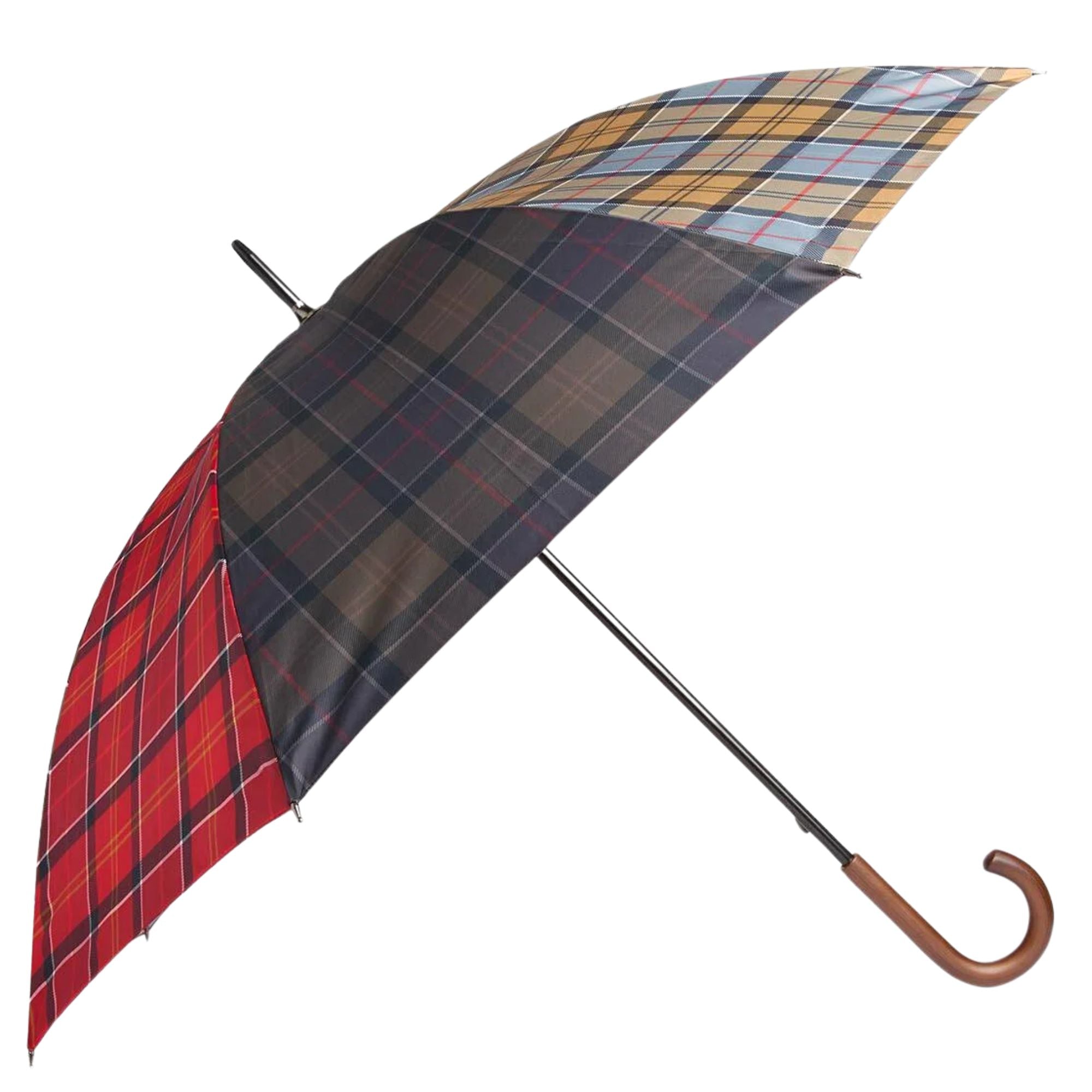 Barbour Tartan Umbrella - Dress/Cardinal/Dk Shadow Classic