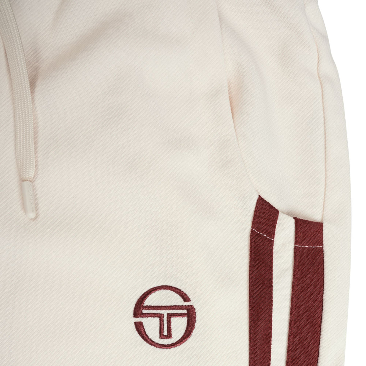 Sergio Tacchini x Stuarts x Stuarts Damarindo Track Pants - Buttercream/Merlot
