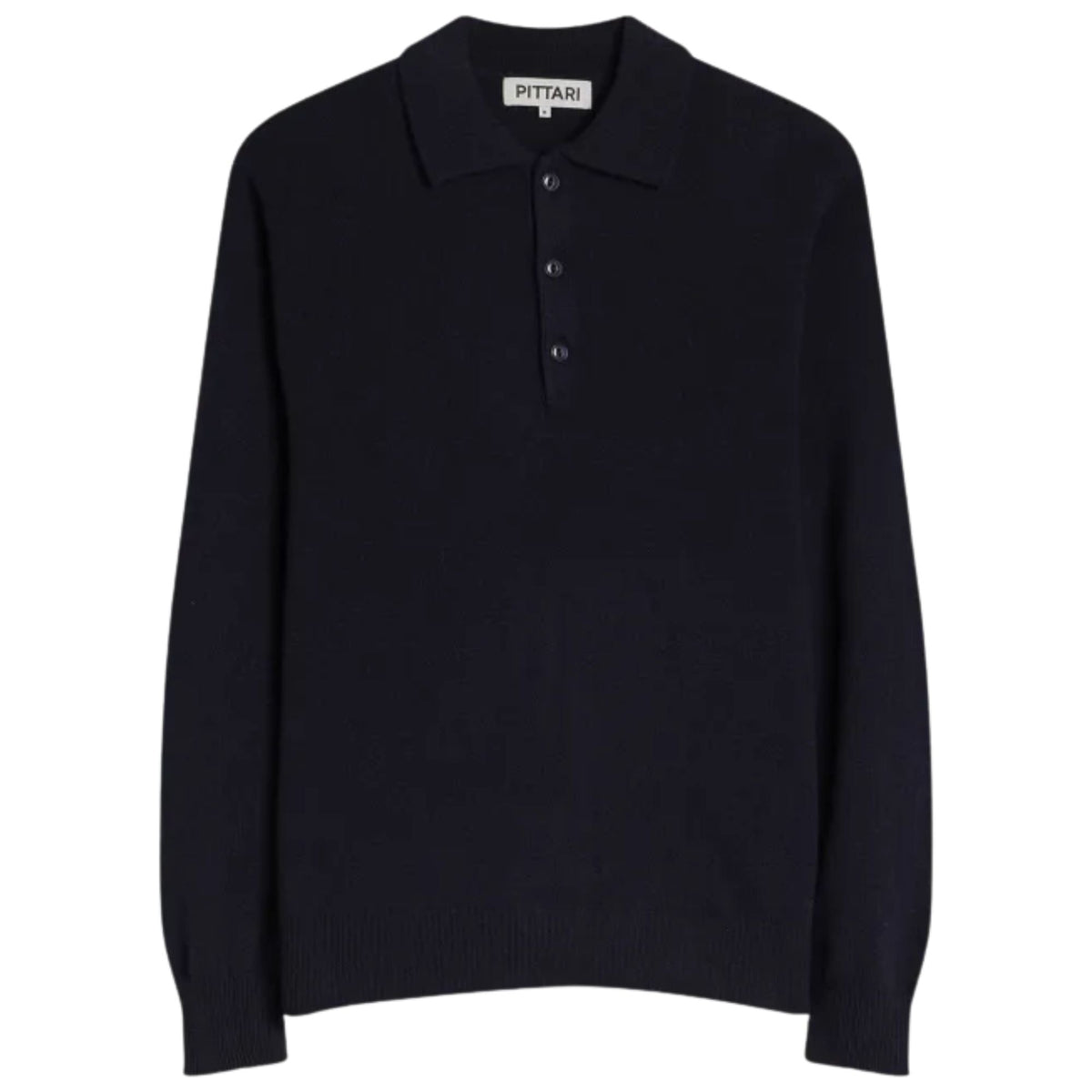 Pittari Knitted Polo Shirt - Navy