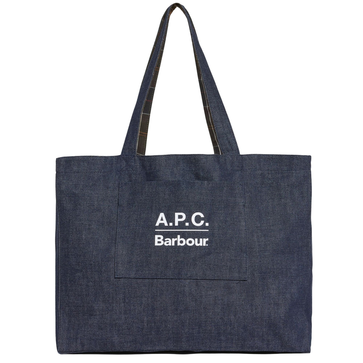 Barbour x A.P.C Denim Weekender Holdall Bag - Denim