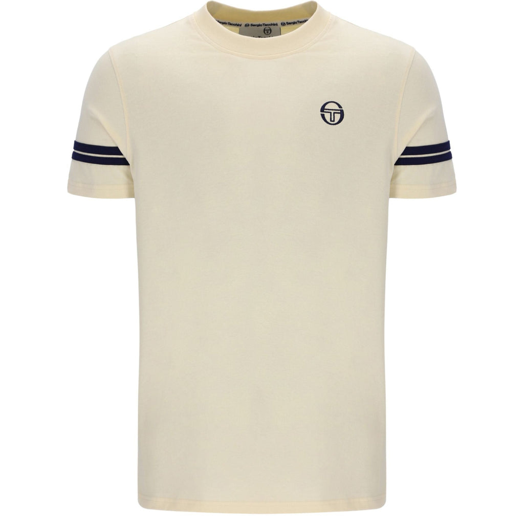 Sergio Tacchini Grello Crew Neck T-Shirt - Sandshell