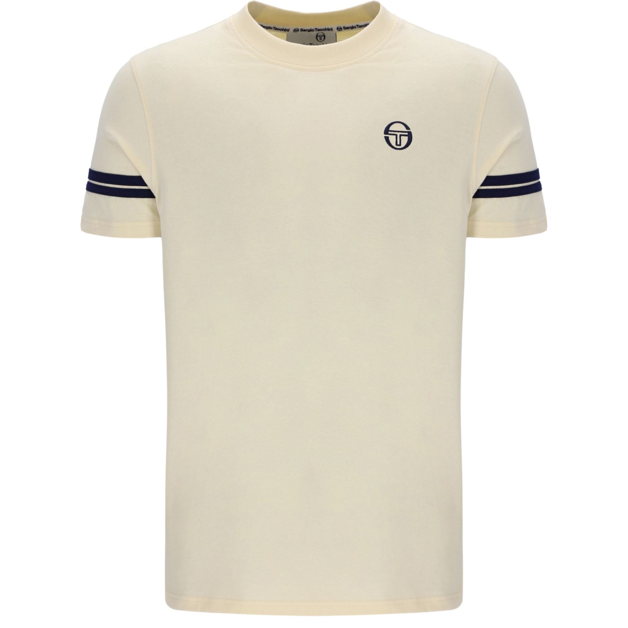 Sergio Tacchini Grello Crew Neck T-Shirt - Sandshell