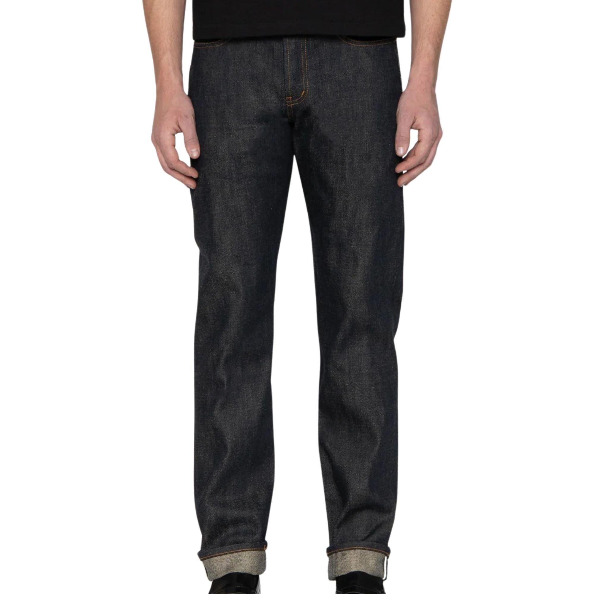 Naked and Famous Denim Weird Guy Harionago Selvedge - Indigo