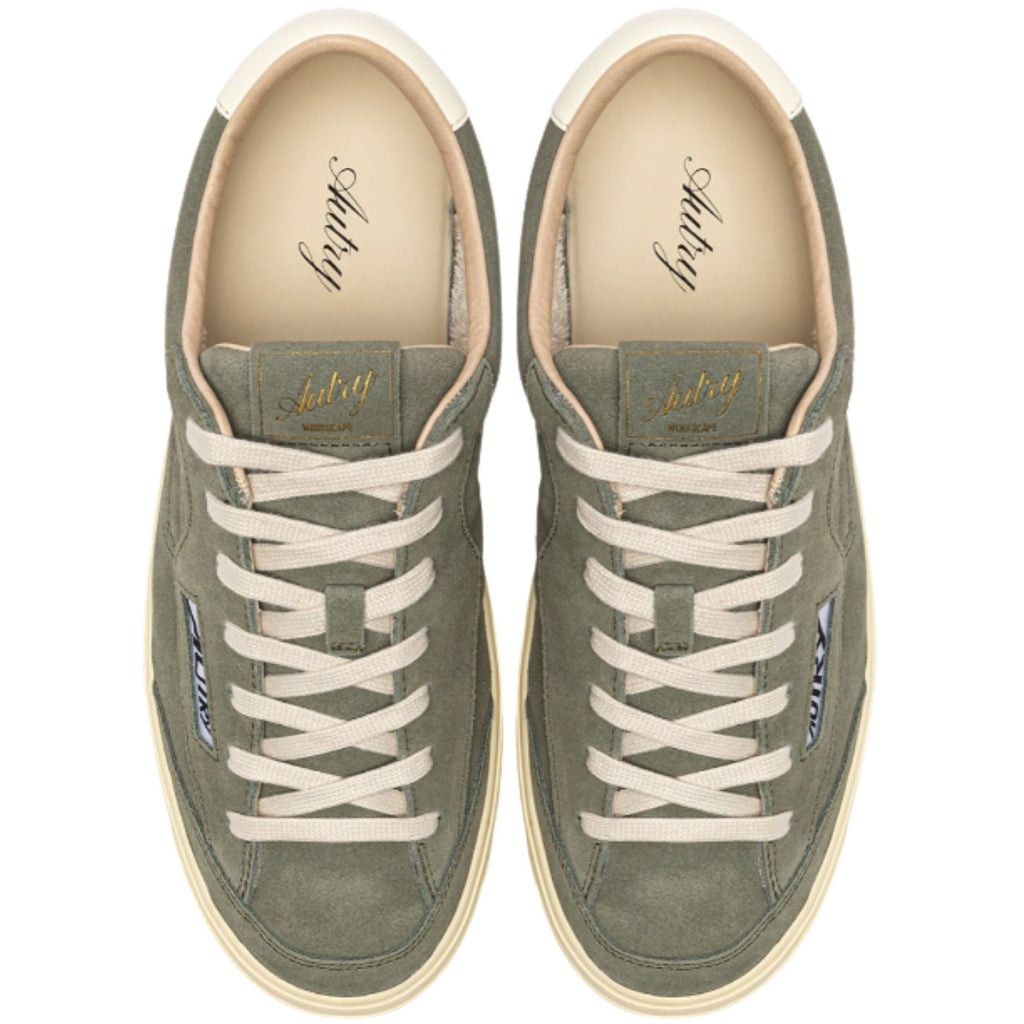 Autry Windscape Low Suede Sneakers - Green