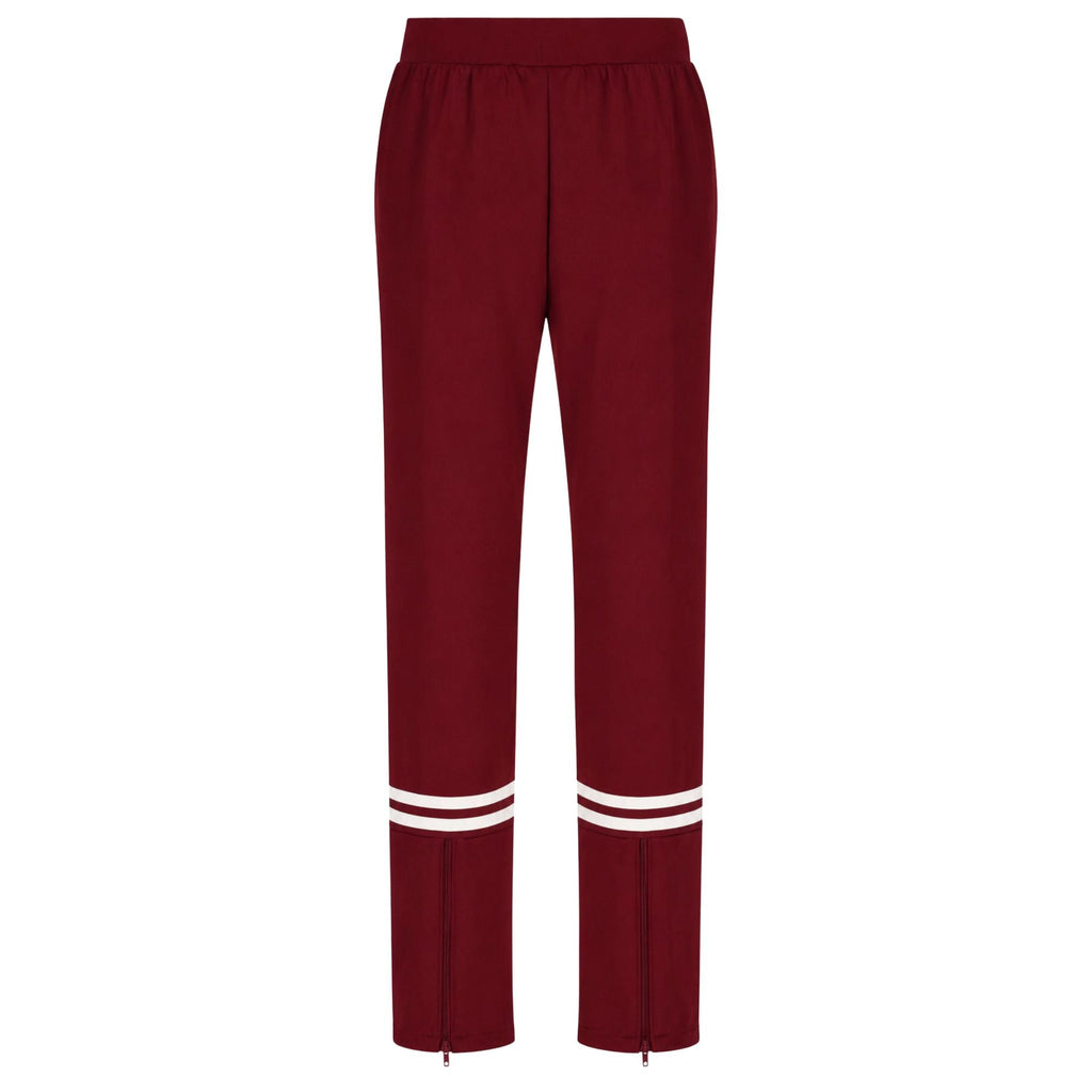 Sergio Tacchini x Stuarts Orion Track Pant - Merlot/Buttercream