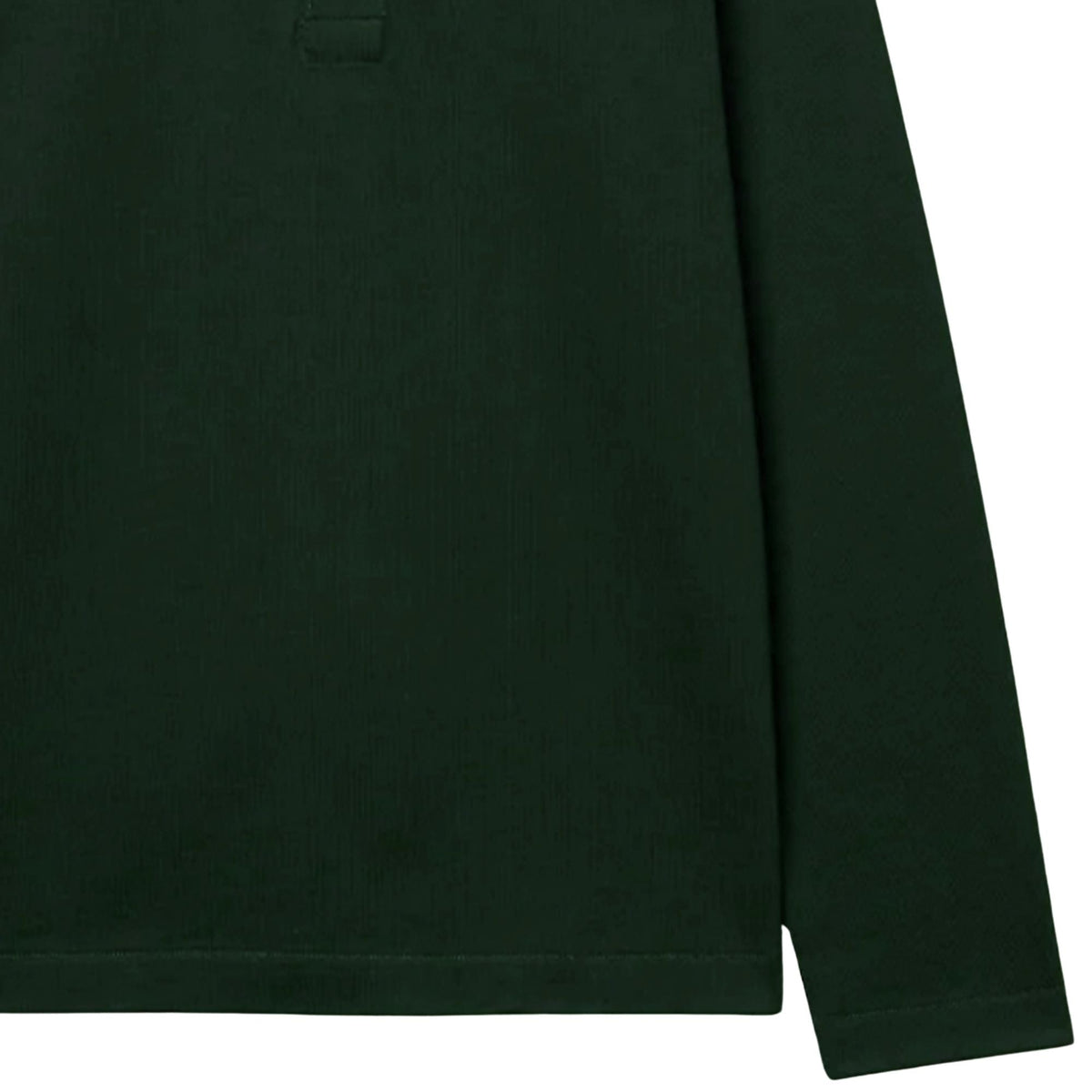 Merz b Schwanen 2MPOLO01LS Mid-Century Machine Refined Fit Polo Longsleeve - Forest
