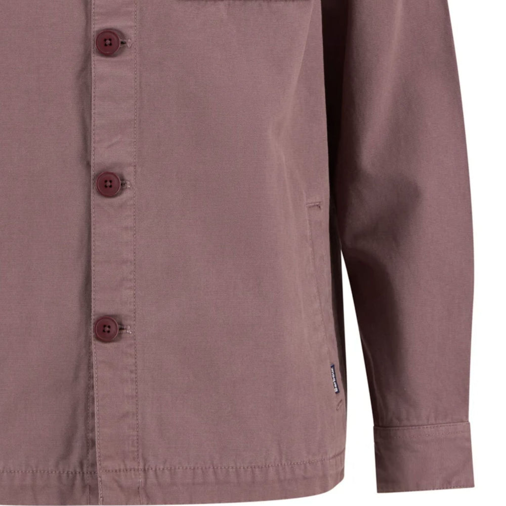 Barbour Washed Overshirt - Peppercorn