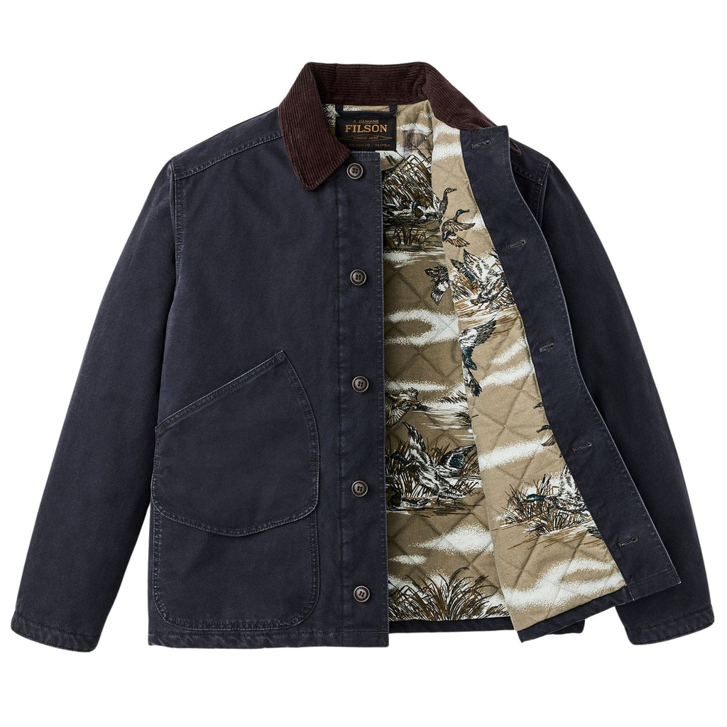 Filson Insulated Canvas Outfitter Jacket - Dark Navy