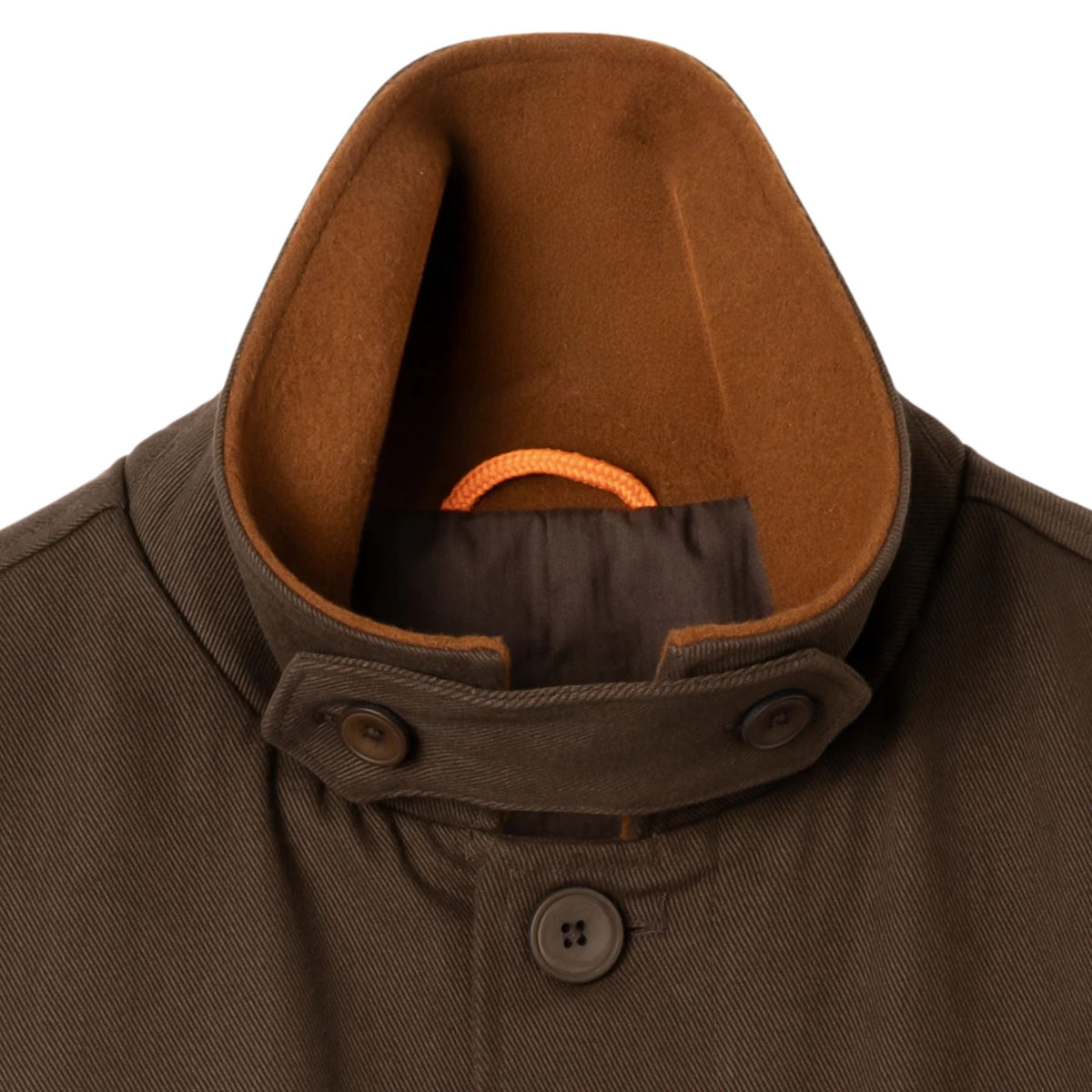 Far Afield Bellow Car Coat  - Brown
