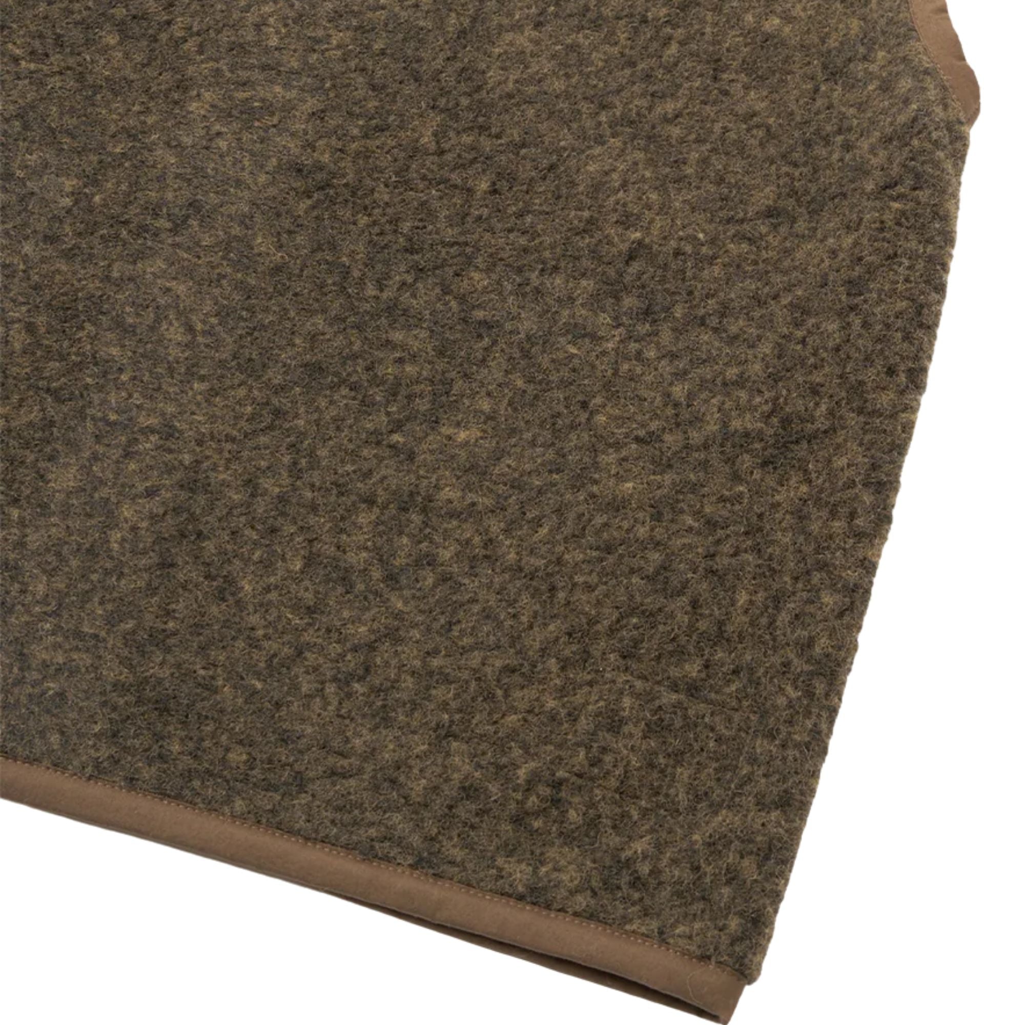 Universal Works Lancaster Gilet Bouclet Fleece - Brown