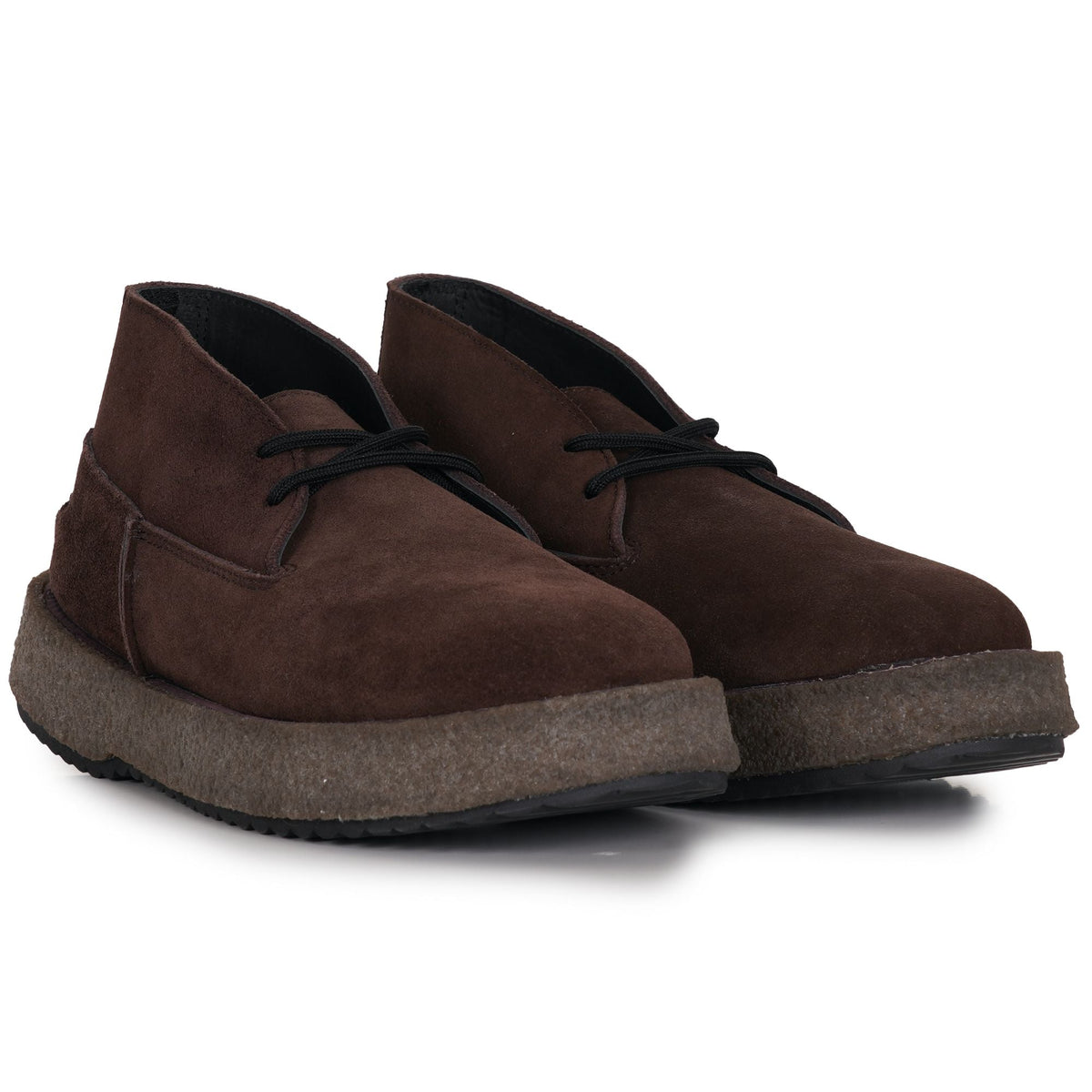 Leevons Bobby Suede Casual Shoes - Dark Brown Suede