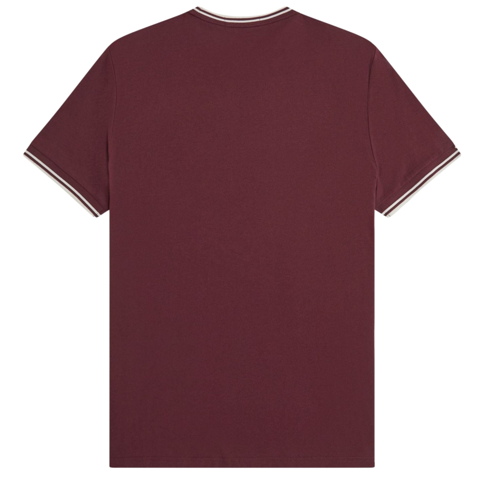Fred Perry Twin Tipped T-Shirt - Oxblood