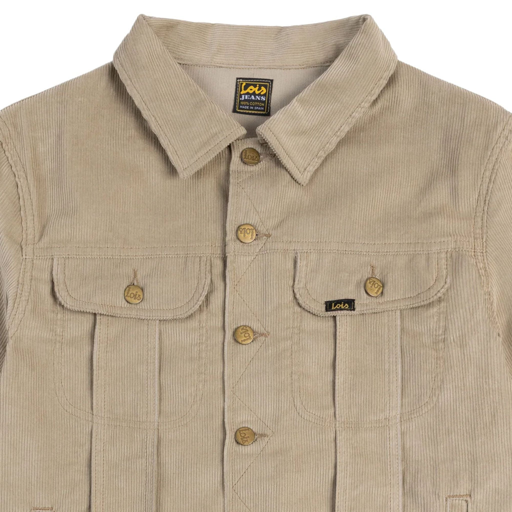 Lois Jeans The Torero Boy Vintage Corduroy Trucker - Cornstalk