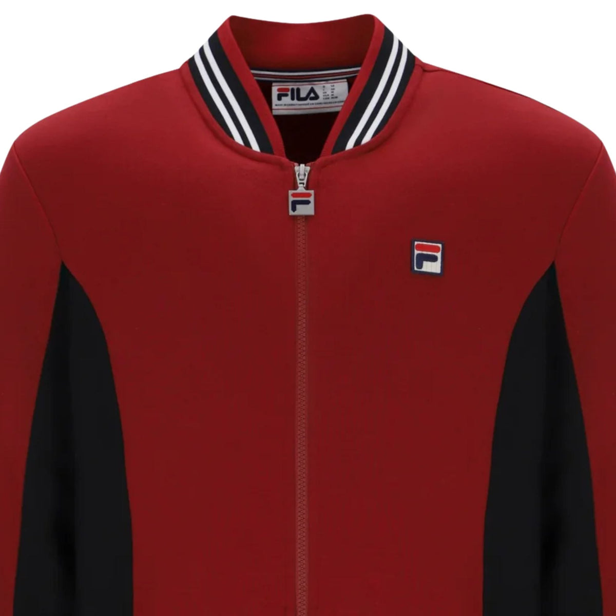 Fila Vintage Settanta Baseball Track Top - Sun Dried Tomato