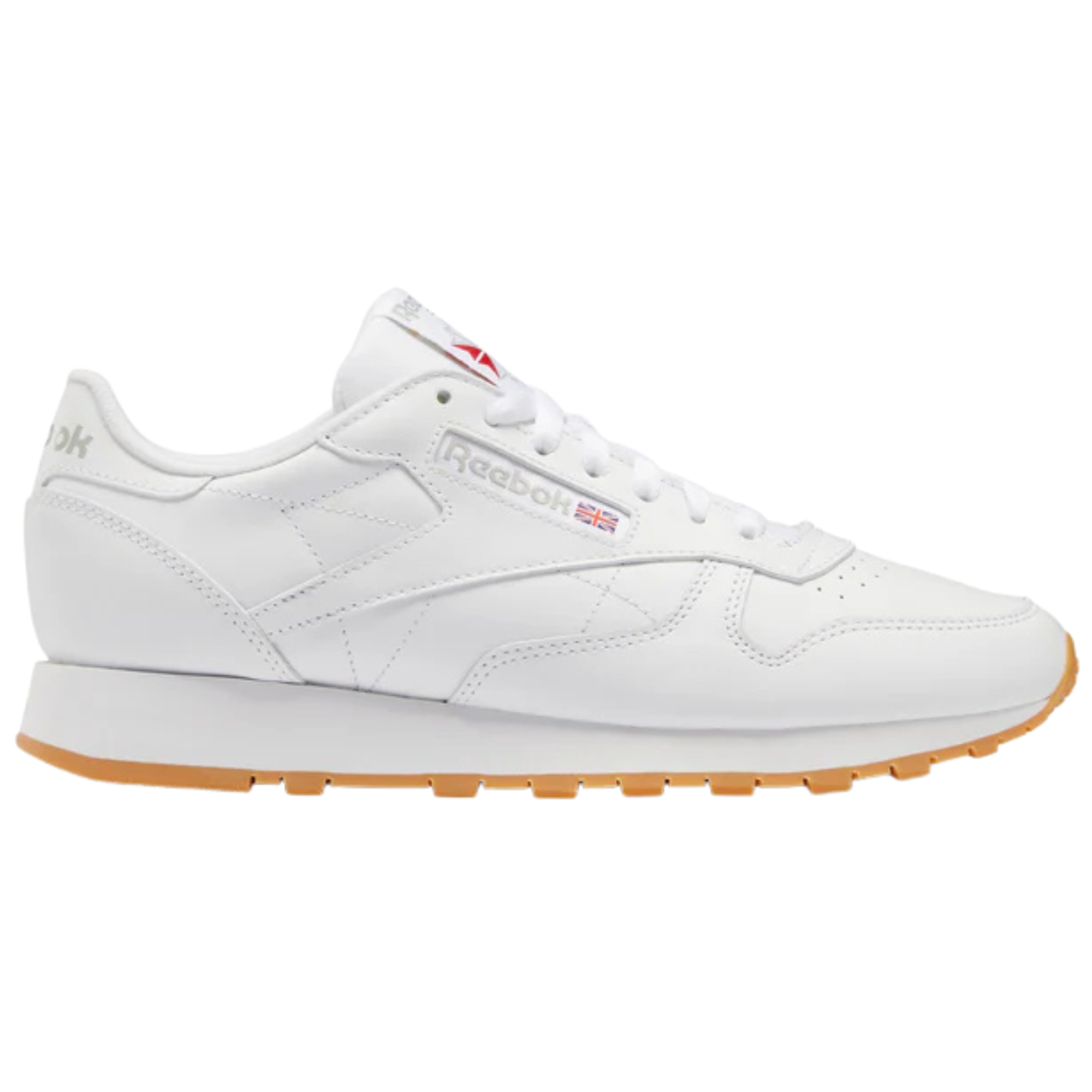 Classic Leather Sneakers - White