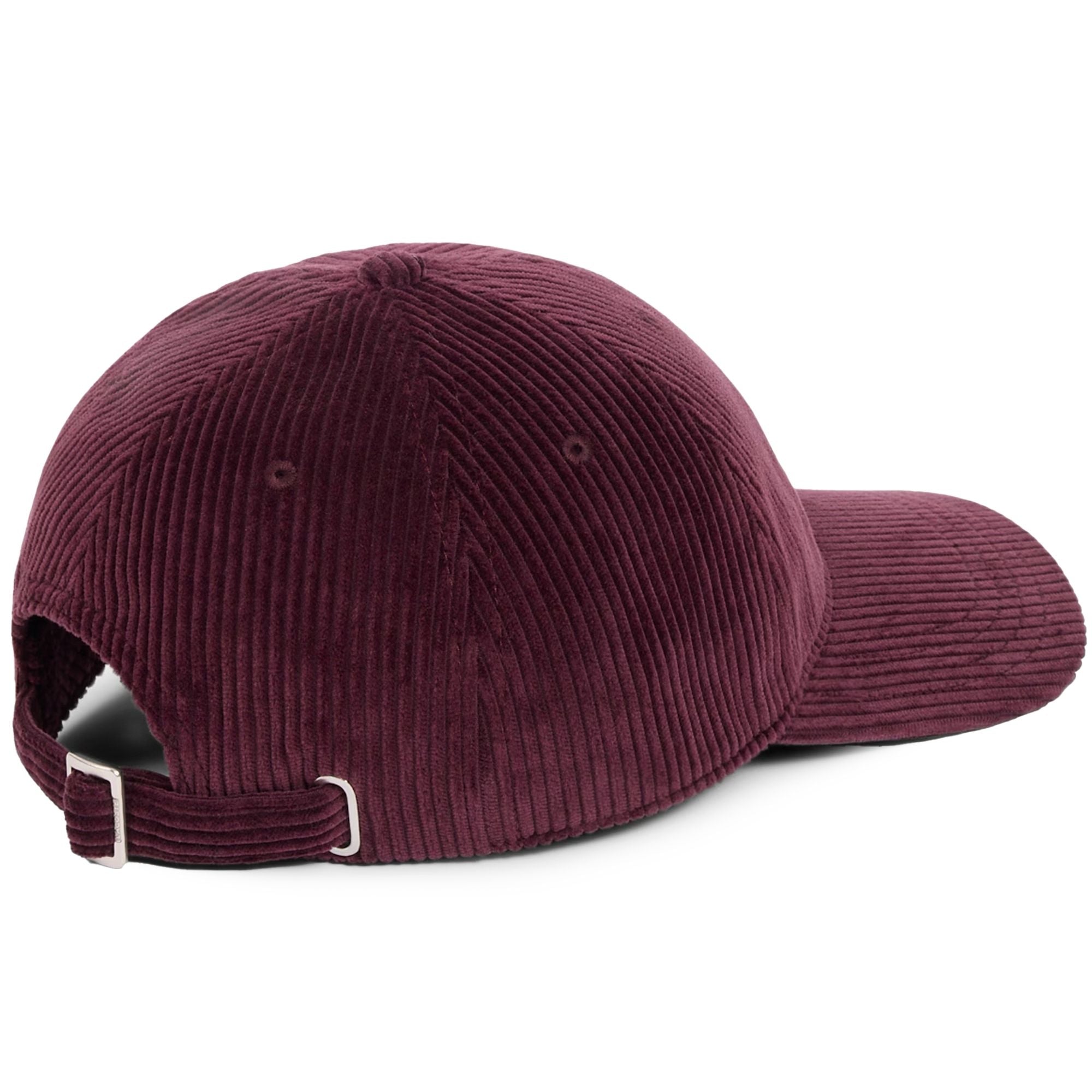 Lacoste Cotton Velour Cap - Dark Burgundy