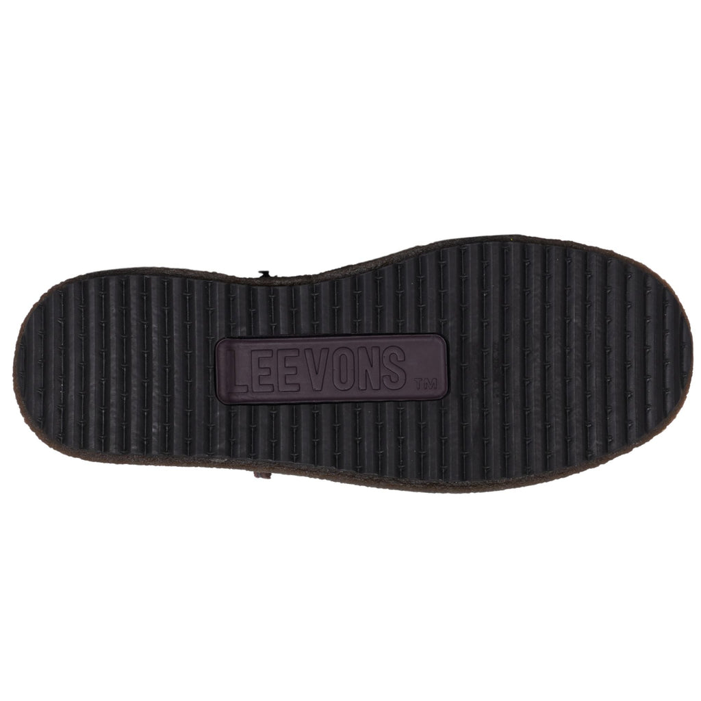 Leevons Bobby Suede Casual Shoes - Dark Brown Suede