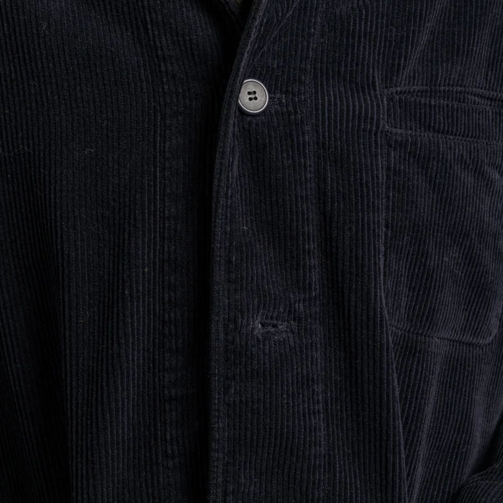Kestin 8-Wale Organic Corduroy Huntly Jacket - Ink Navy