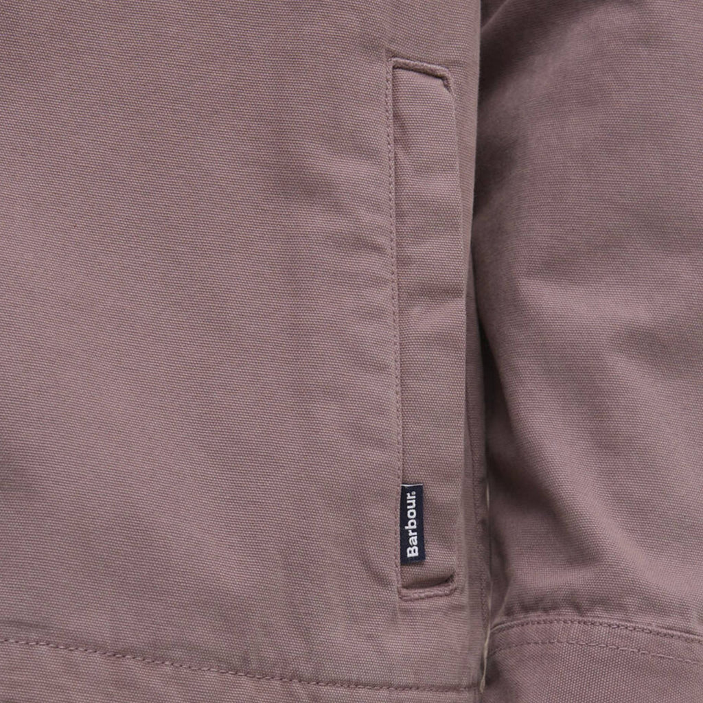 Barbour Washed Overshirt - Peppercorn