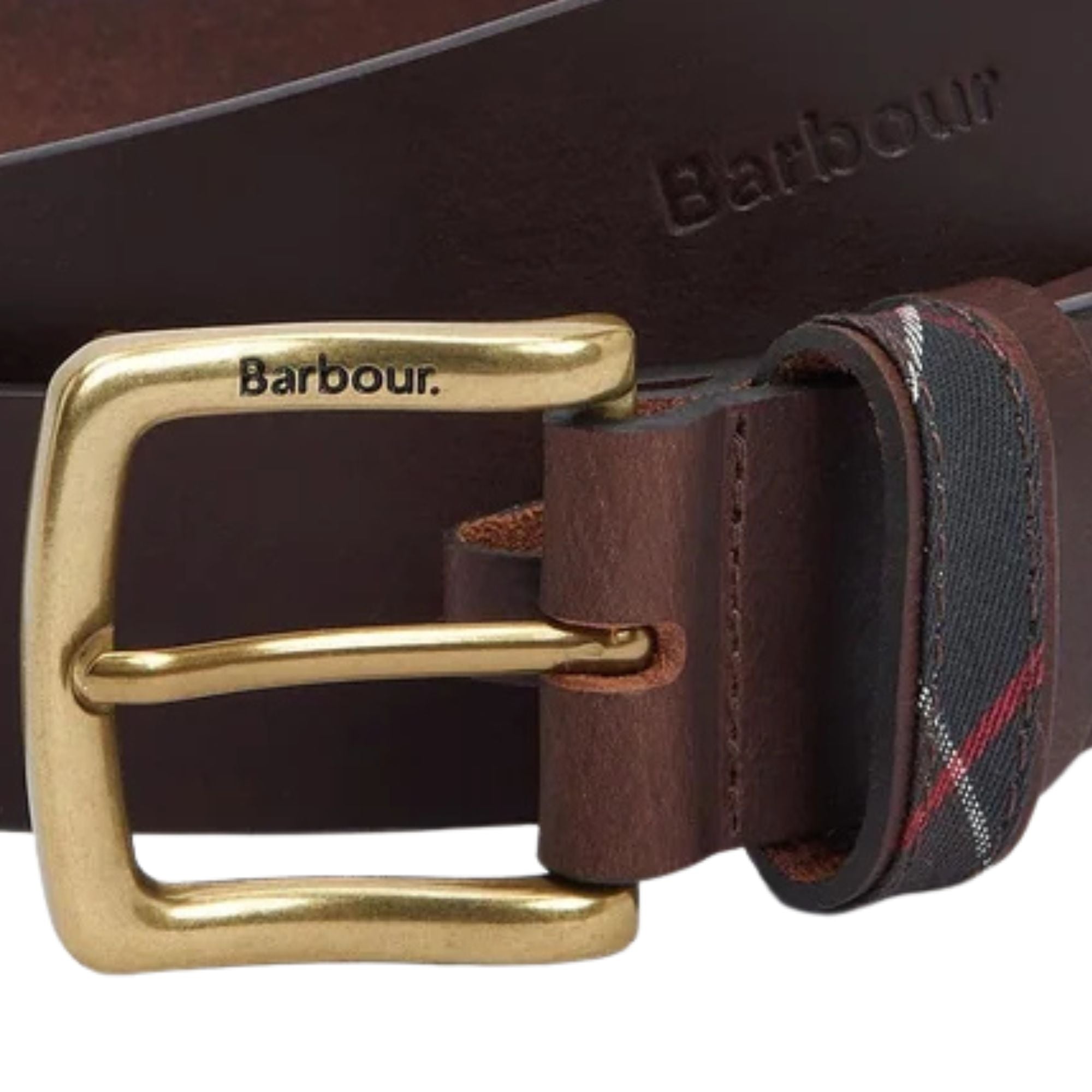 Barbour Esk Leather Belt - Brown