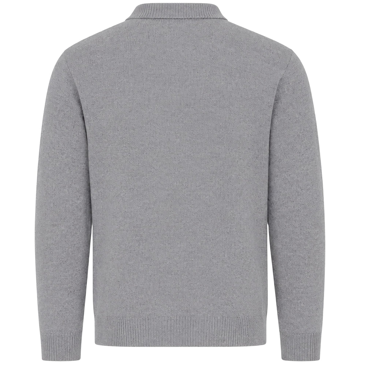 Stuarts London Mayfair Merino Polo - Grey