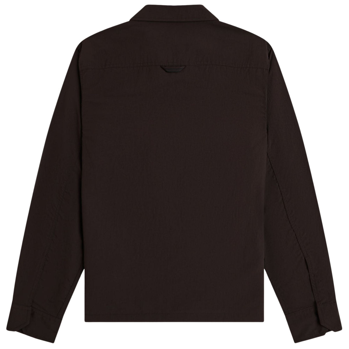 Fred Perry Ripstop Pocket Overshirt - Rich Brown