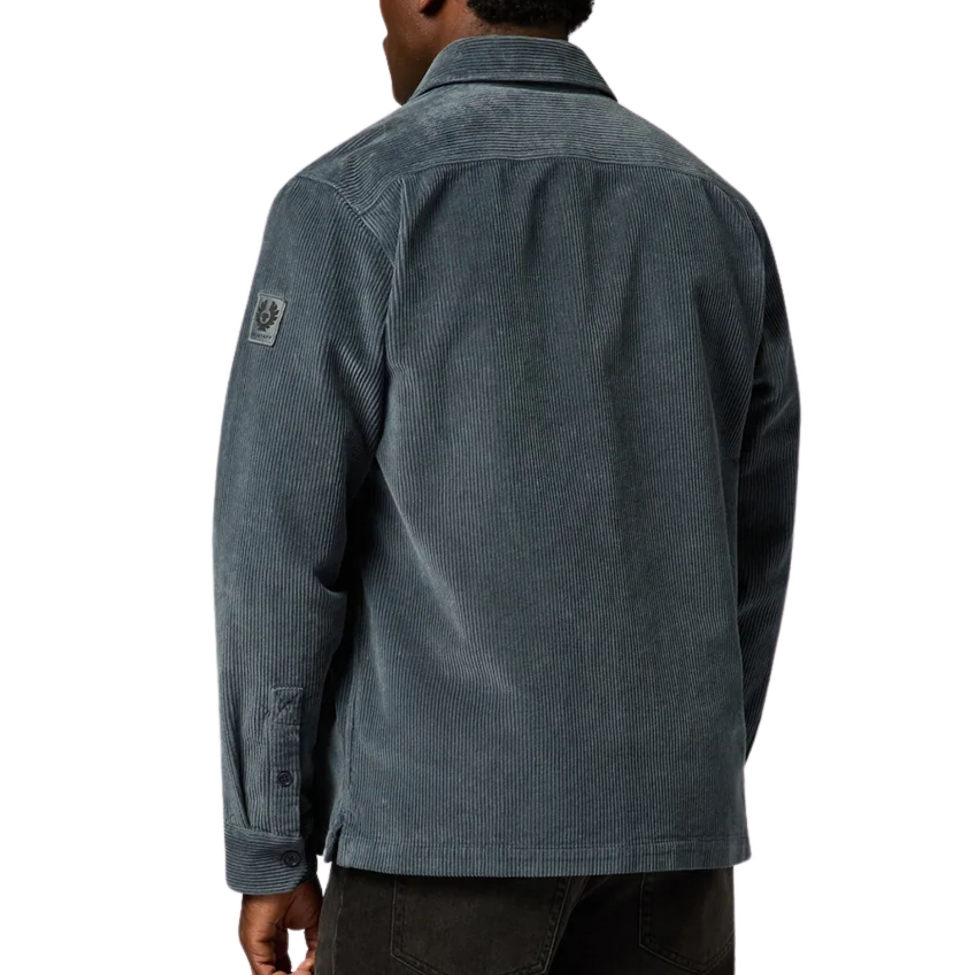 Belstaff Ravine Cotton Corduroy Shirt - Petrol