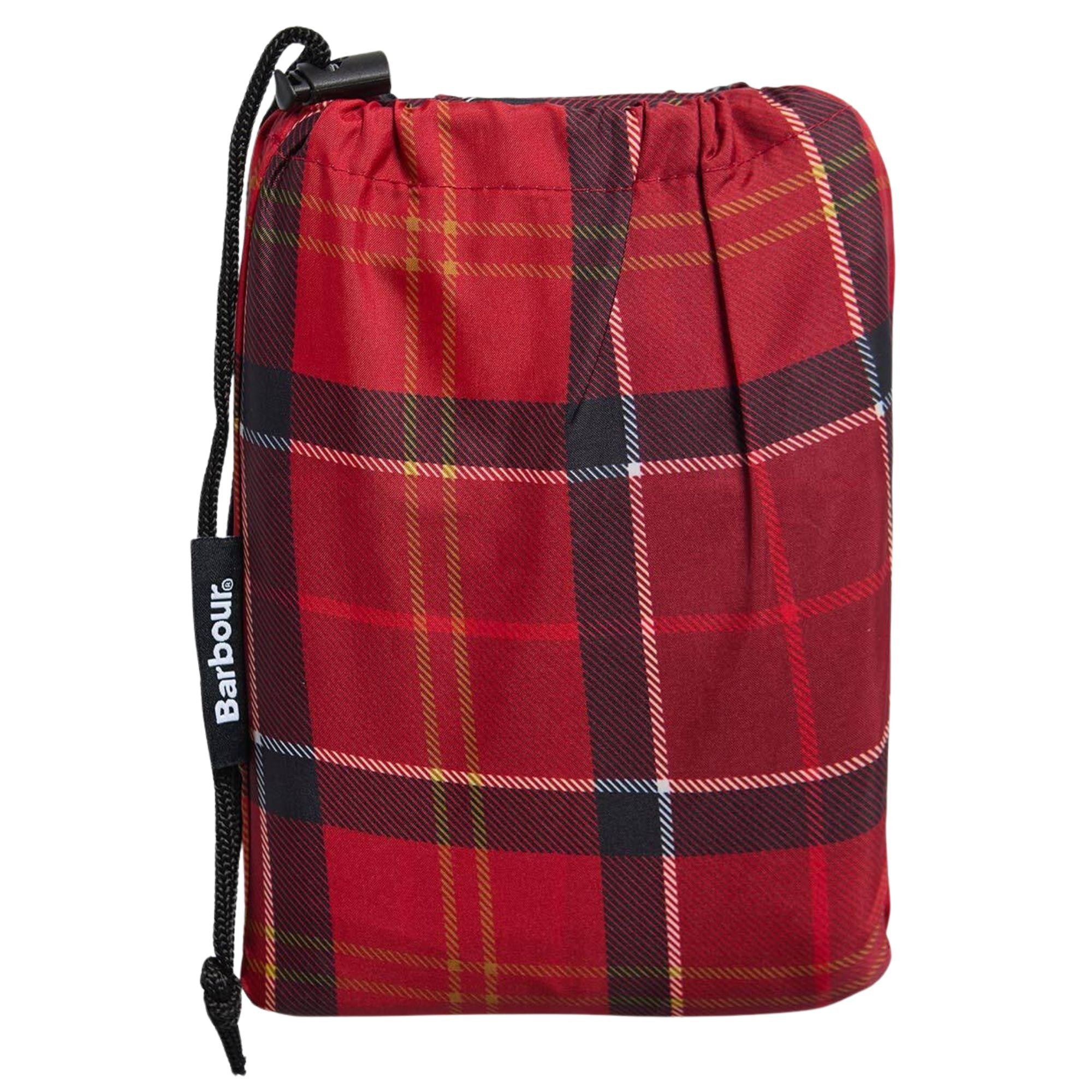 Barbour Tartan Showerproof Poncho - Cardinal Tartan