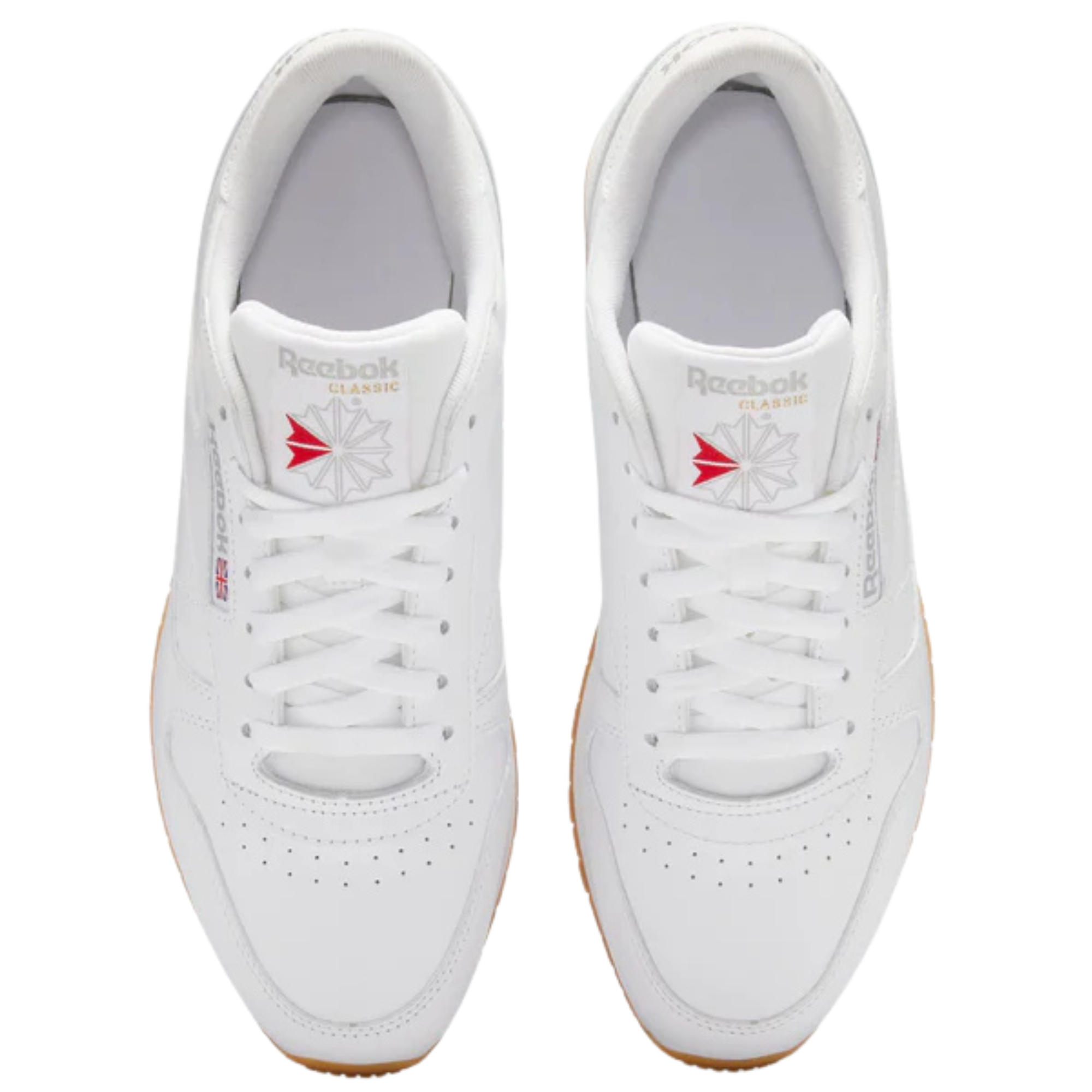 Classic Leather Sneakers - White