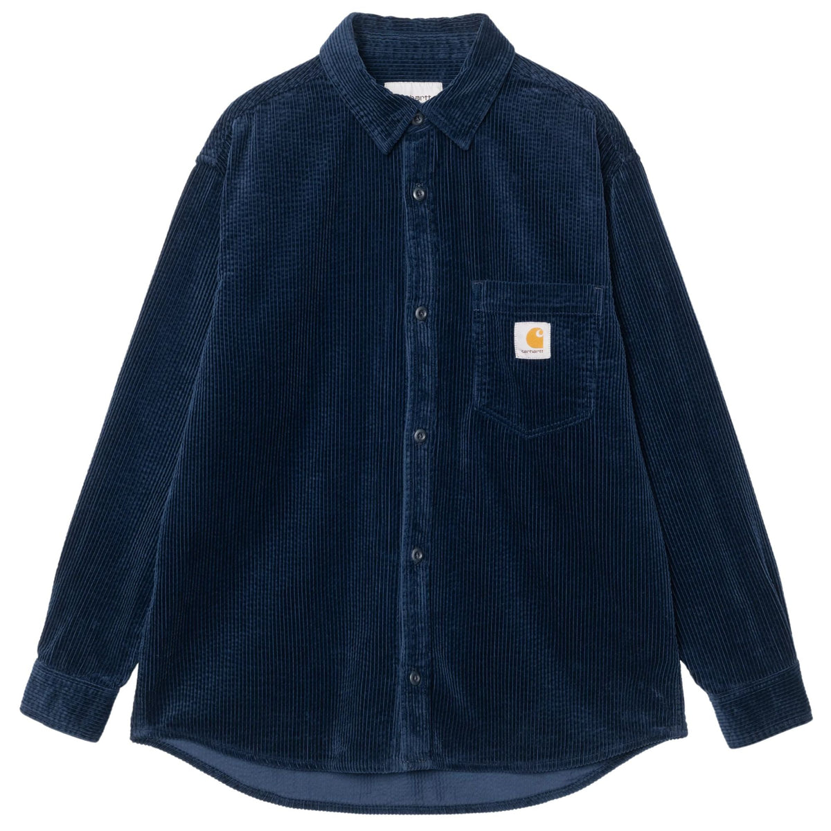 Carhartt WIP Long Sleeve Loyde Shirt - Dark Navy