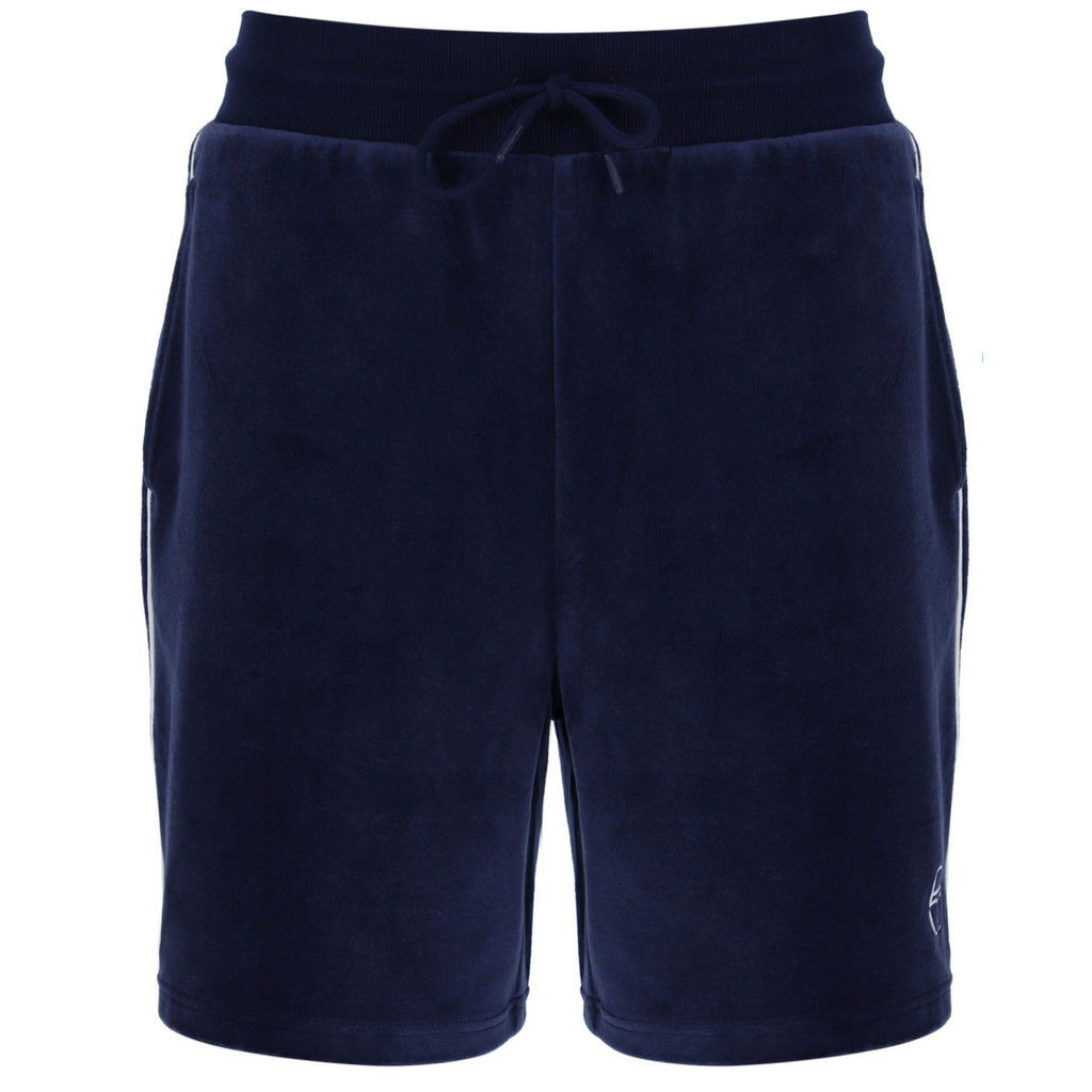 Sergio Tacchini Tasso Velour Short - Maritime Blue