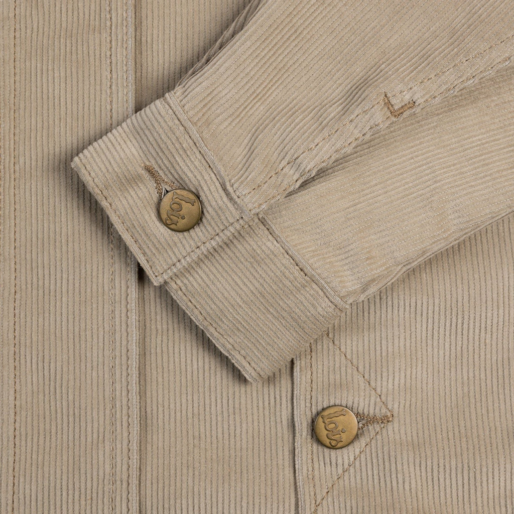 Lois Jeans The Torero Boy Vintage Corduroy Trucker - Cornstalk