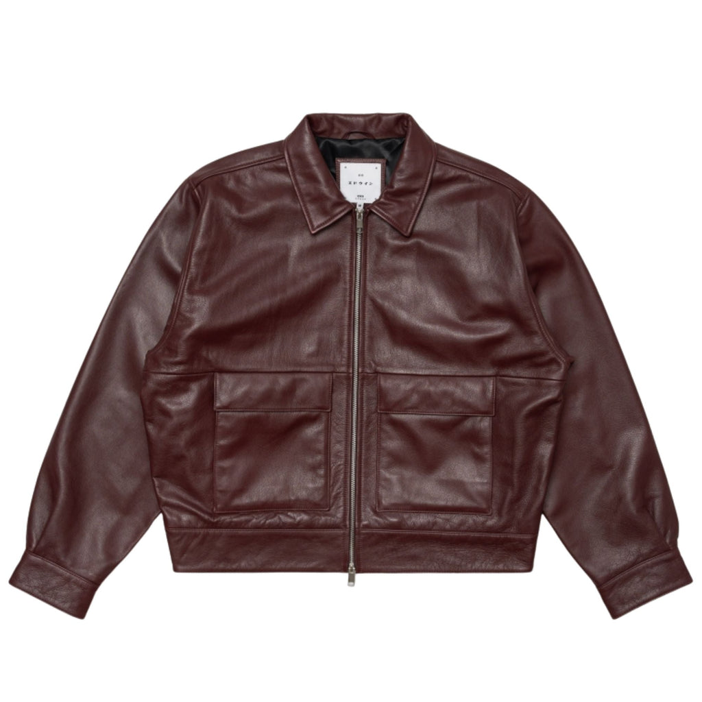 Edwin Dogma Jacket - Burgundy