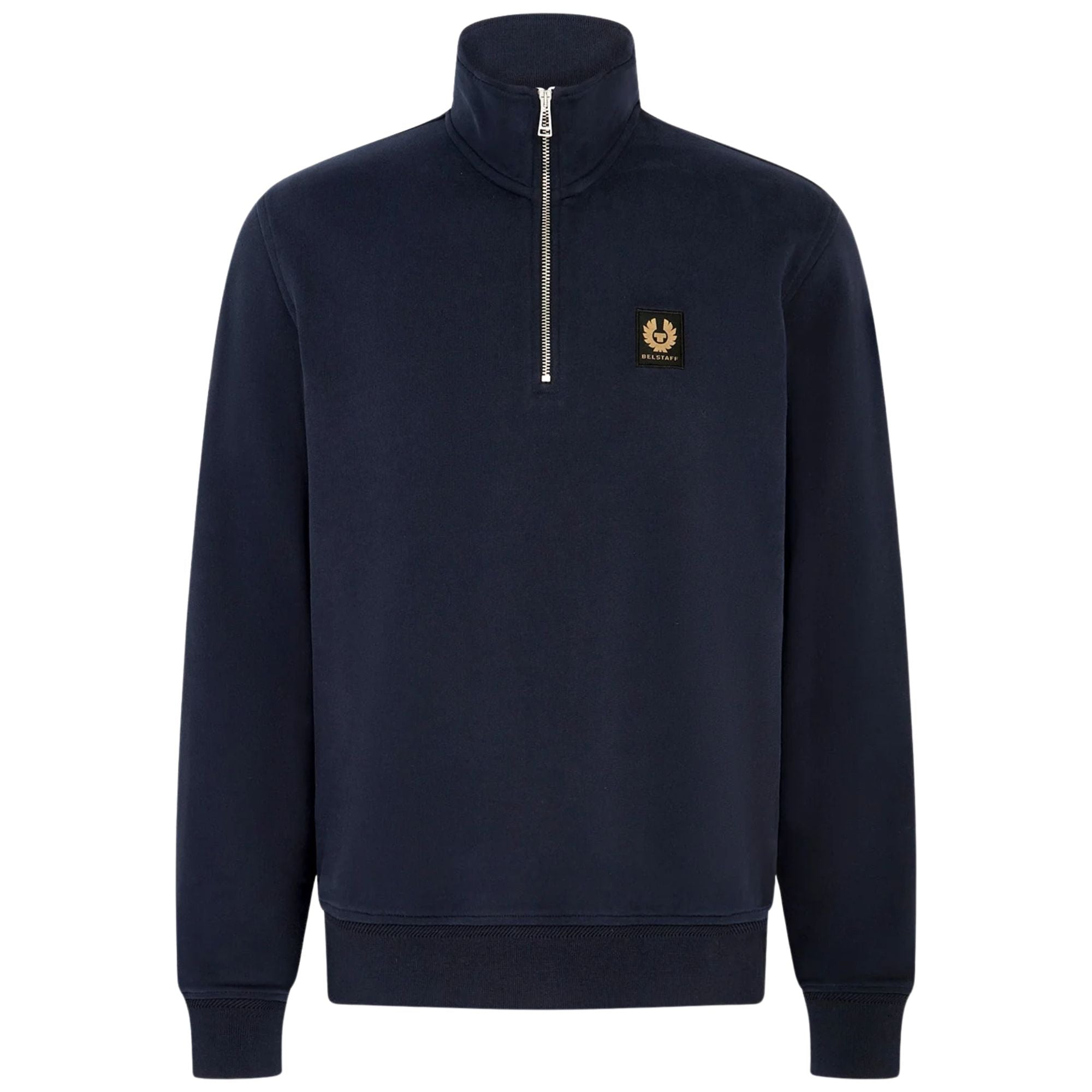 Belstaff Quarter Zip Sweatshirt - Dark Ink