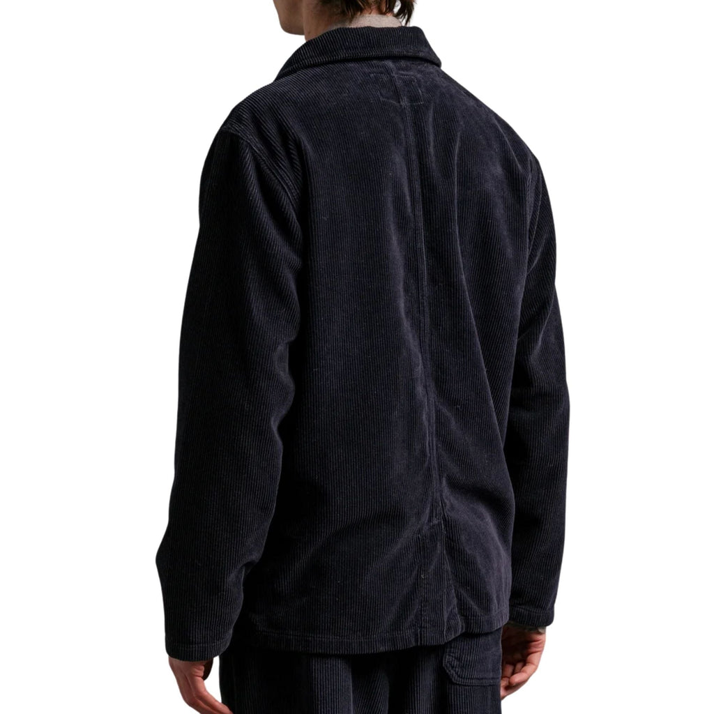 Kestin 8-Wale Organic Corduroy Huntly Jacket - Ink Navy