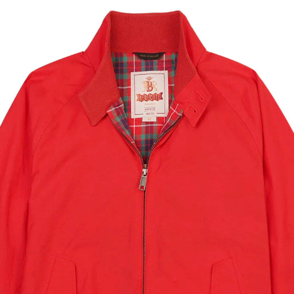 Baracuta G9 Harrington Jacket - Racing Red