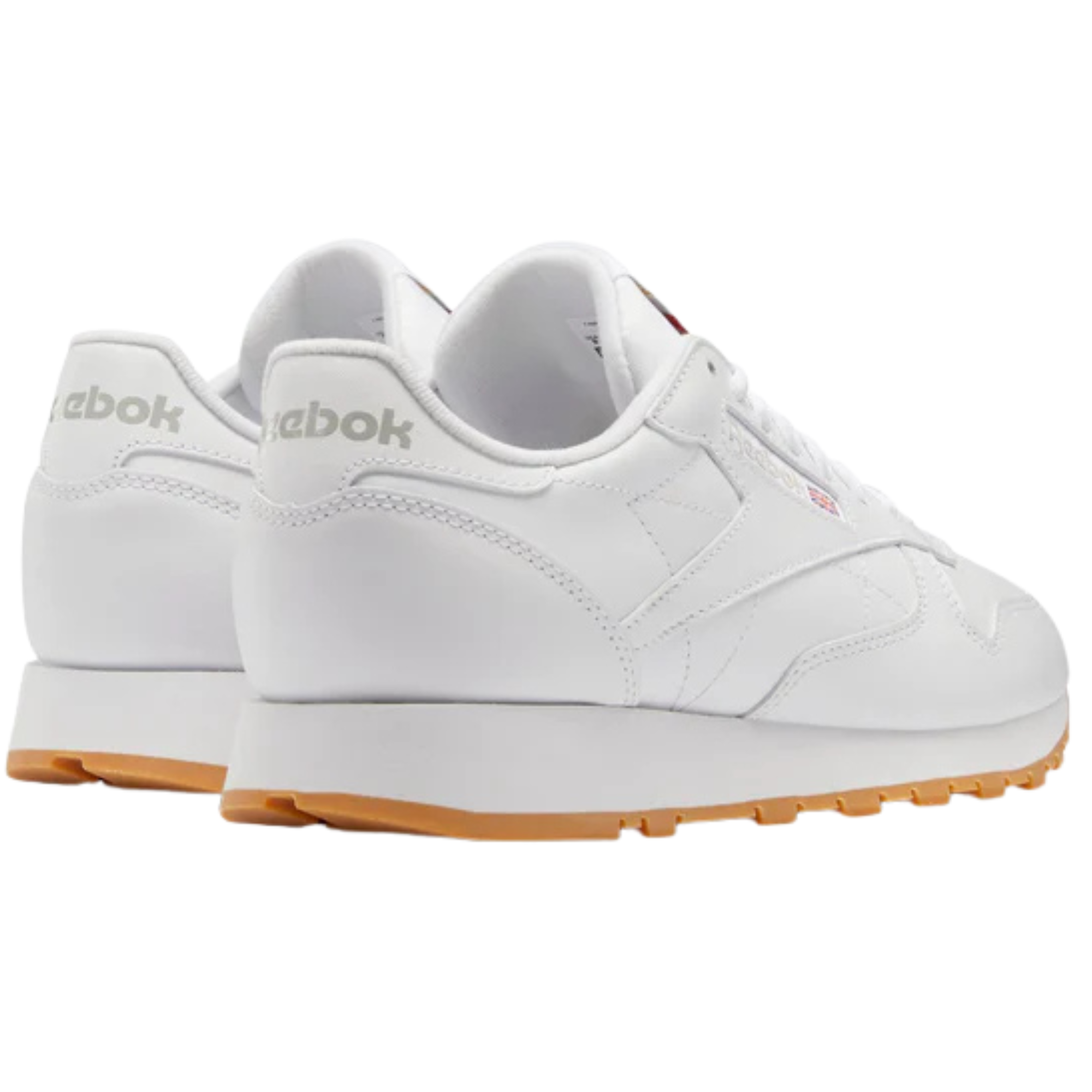 Classic Leather Sneakers - White