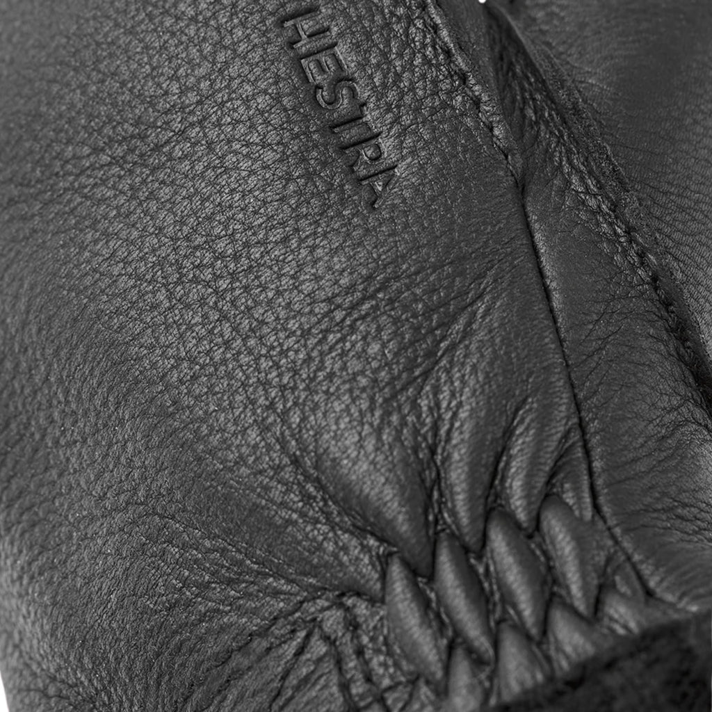 Hestra Deerskin Primaloft Rib Gloves - Black