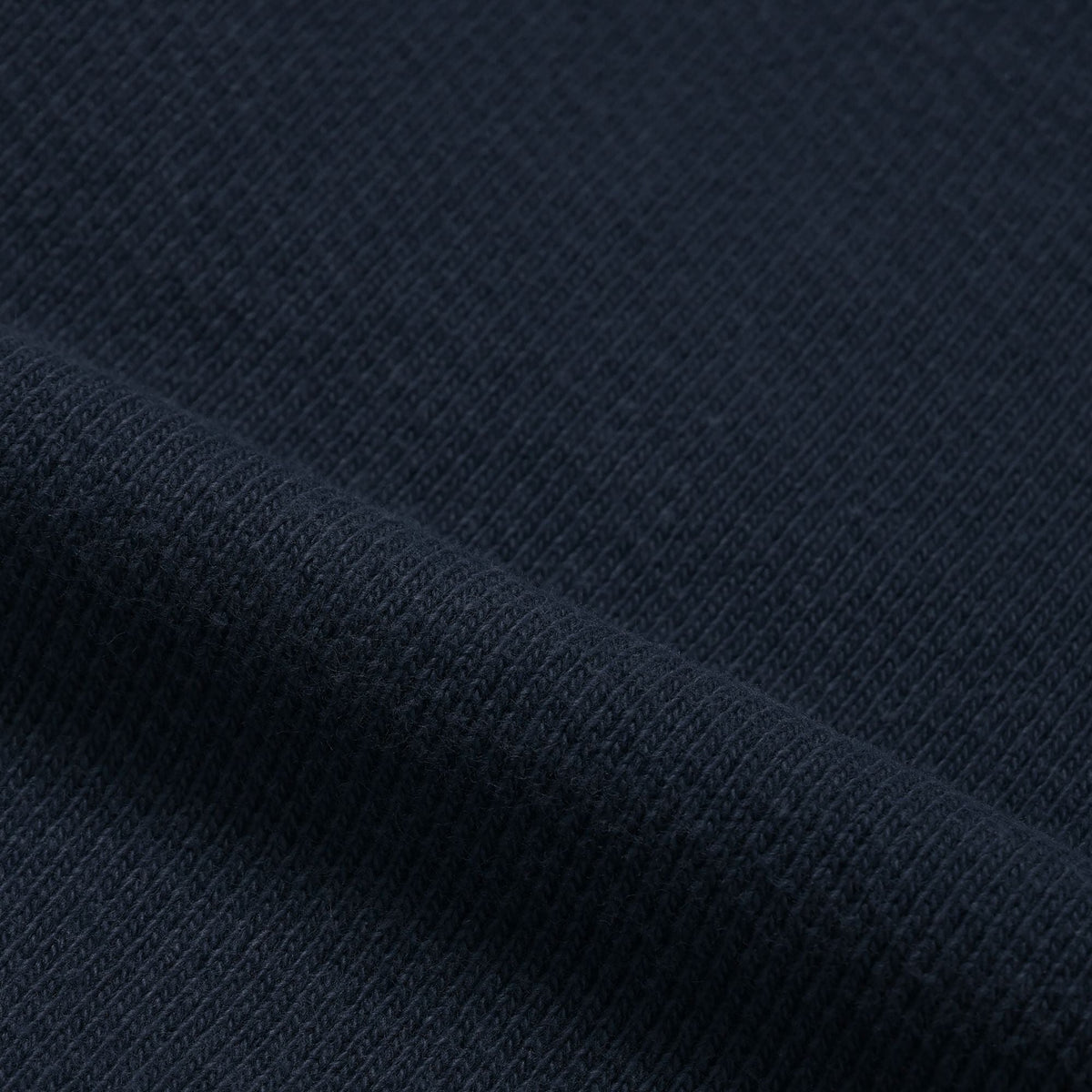 Wonder Looper Double Heavyweight French Terry Pullover Crewneck - Navy
