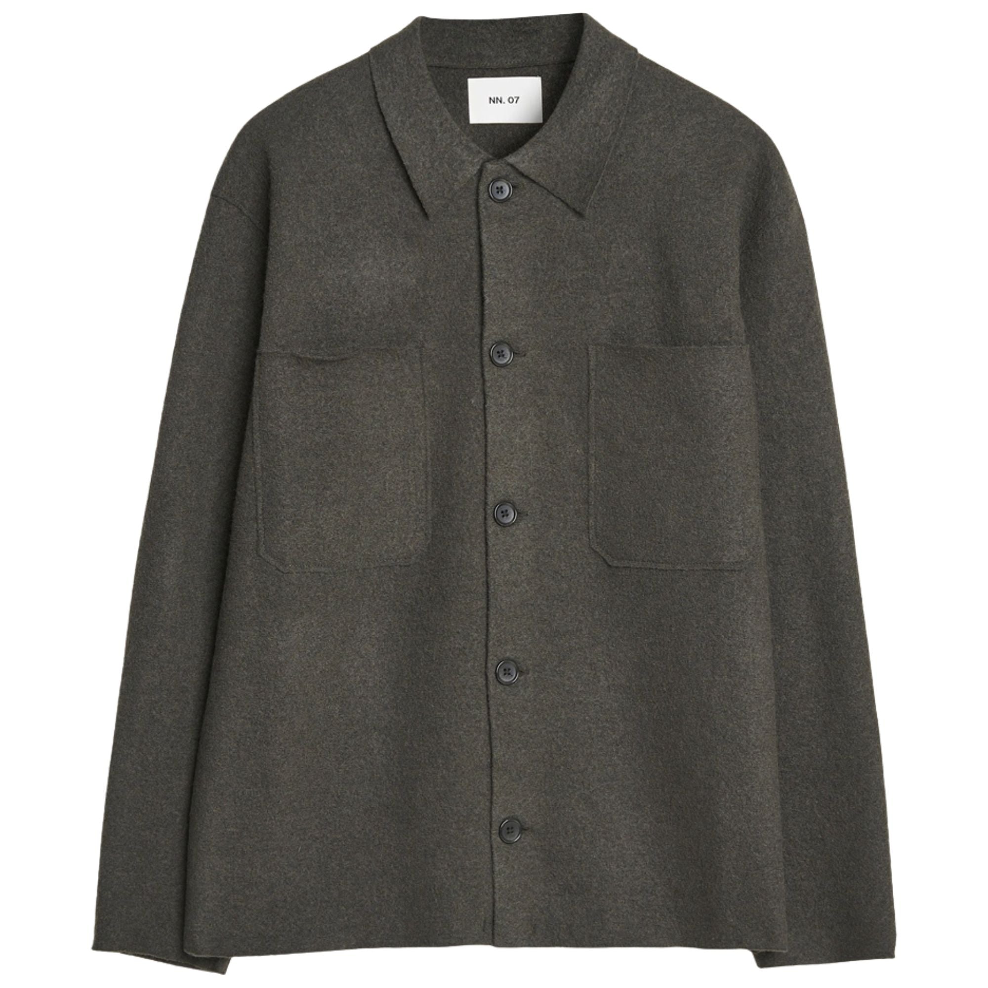NN07 Jonas Overshirt - Dark Army