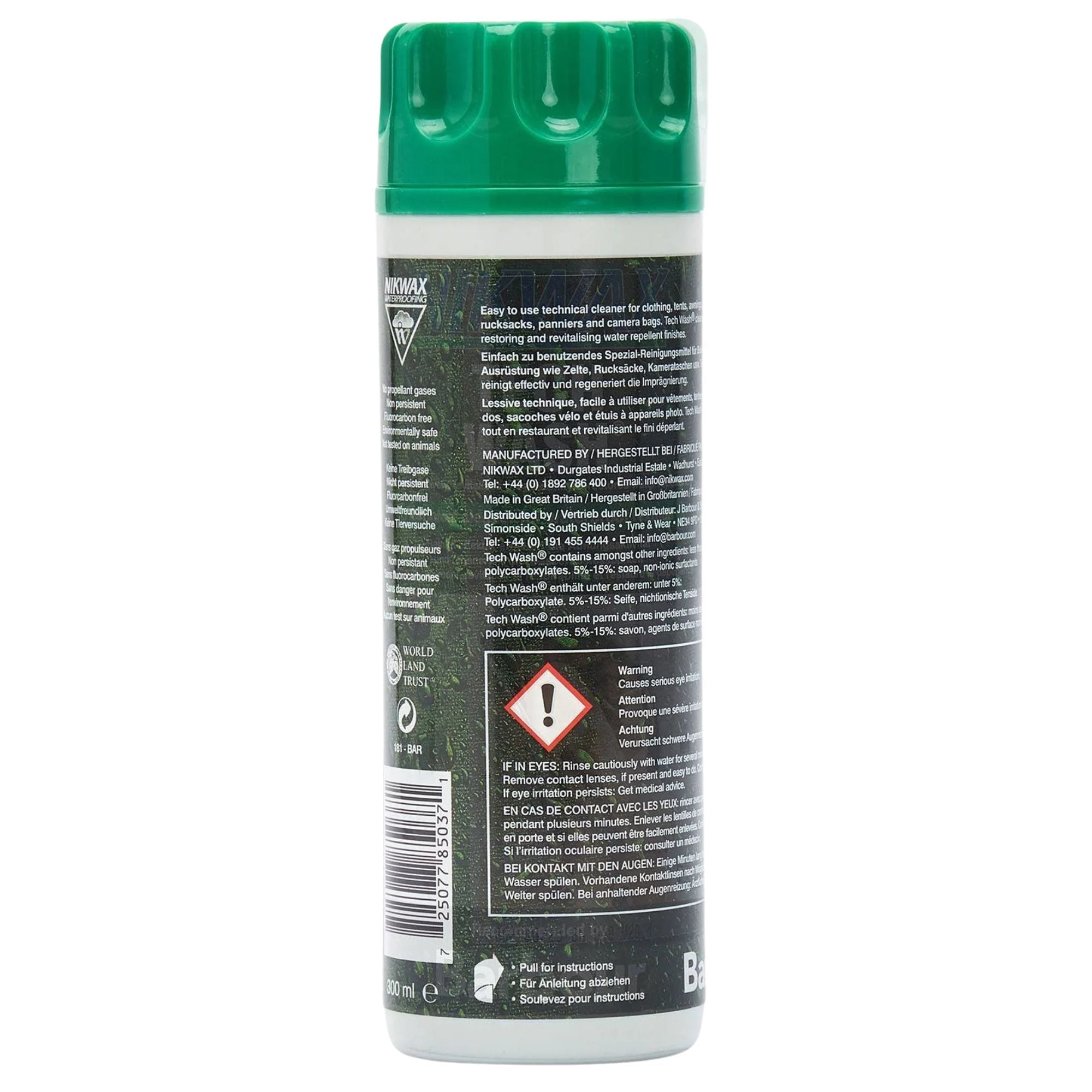 Barbour Nikwax Tech Wash - Multi