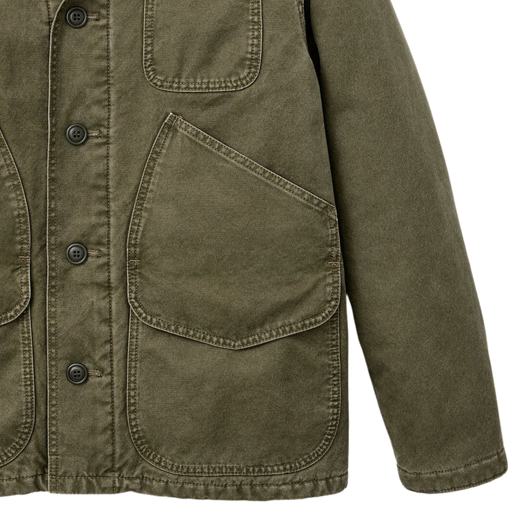 Filson Insulated Canvas Outfitter Jacket - Dark Olive