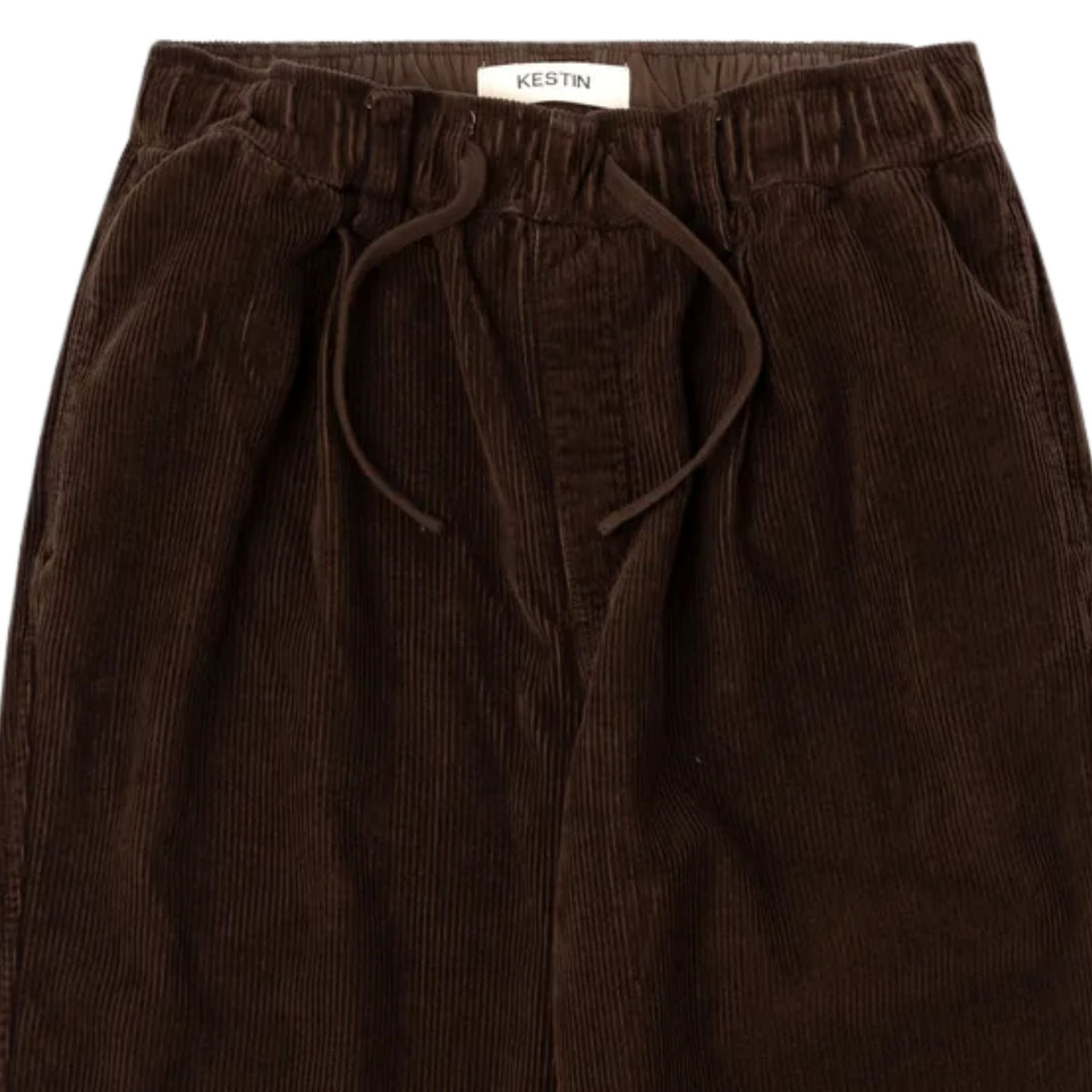 Kestin 8-Wale Organic Corduroy Doune Pant - Peat