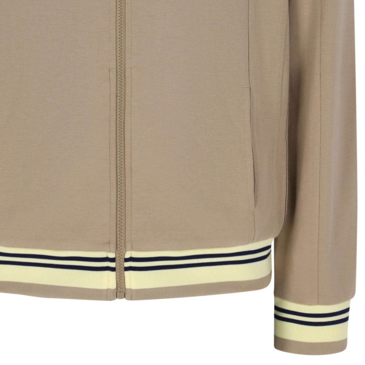 Fila Vintage Settanta Baseball Track Top - Cream