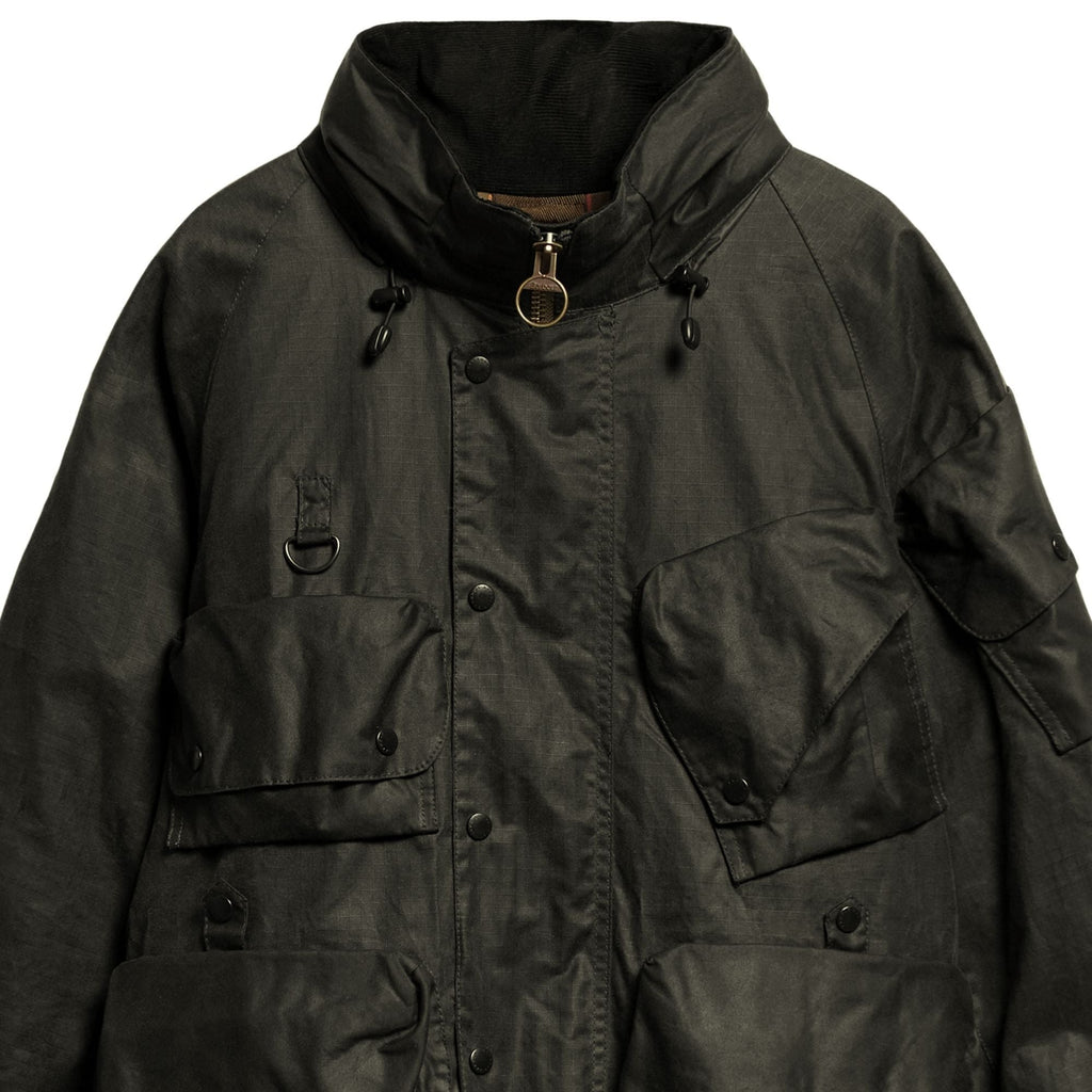 Barbour x Norbit Ripstop Wax Jacket - Olive