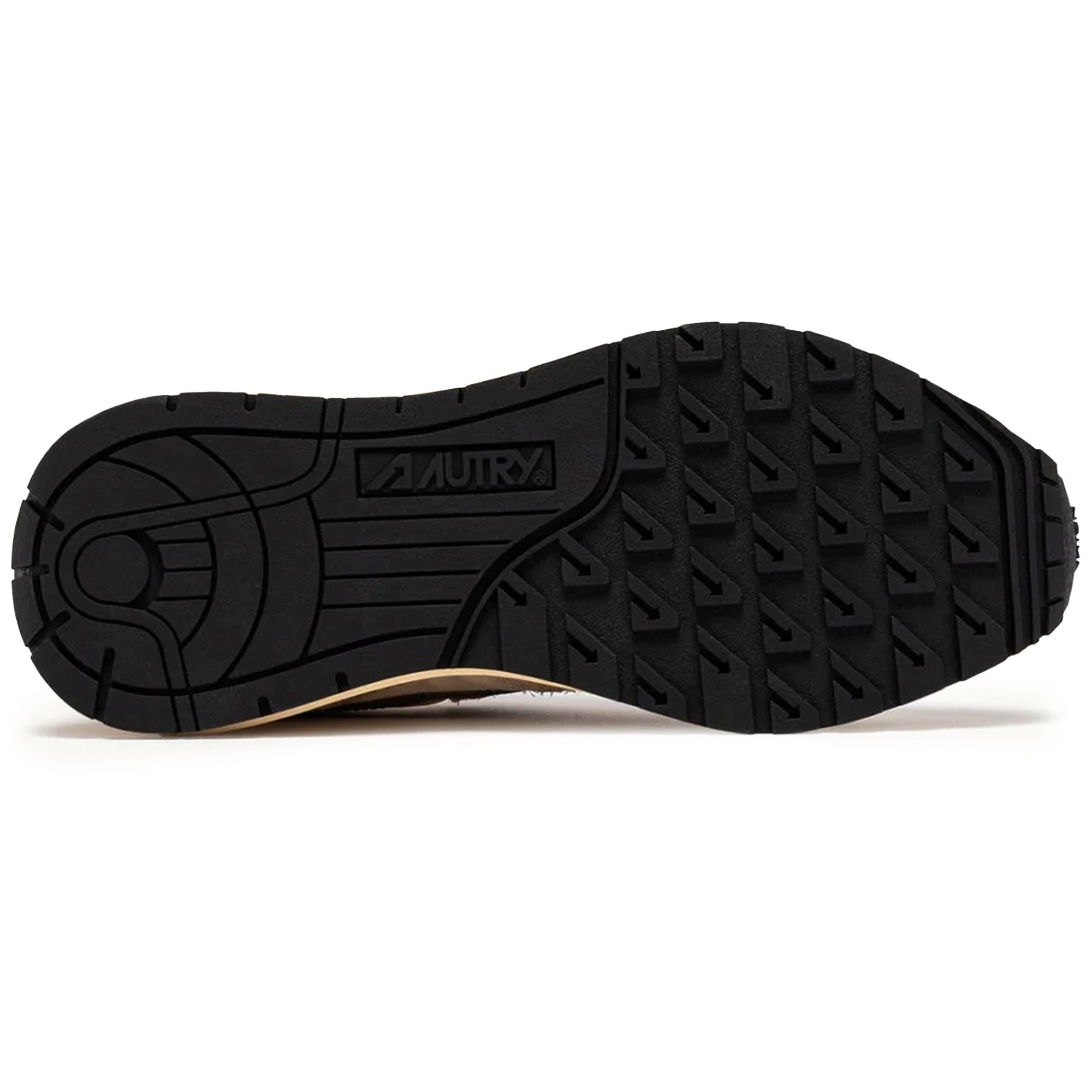 Autry Reelwind Low Sneakers - Ecru/Covert Green