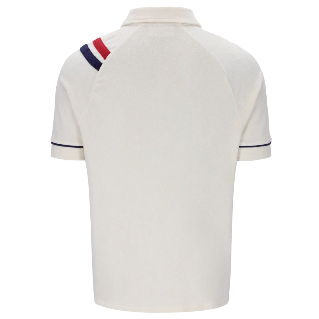 Fila Vintage Massimo Terry Polo Shirt - Gardenia