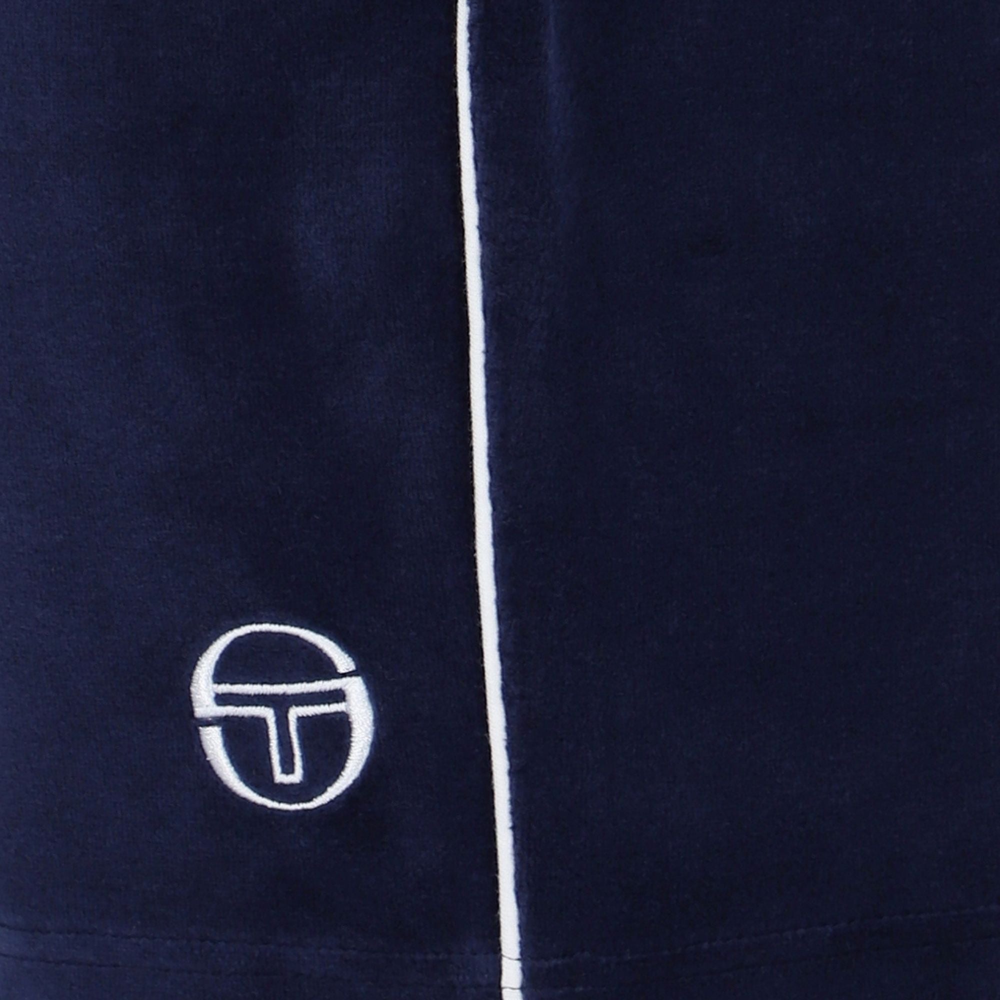 Sergio Tacchini Tasso Velour Short - Maritime Blue