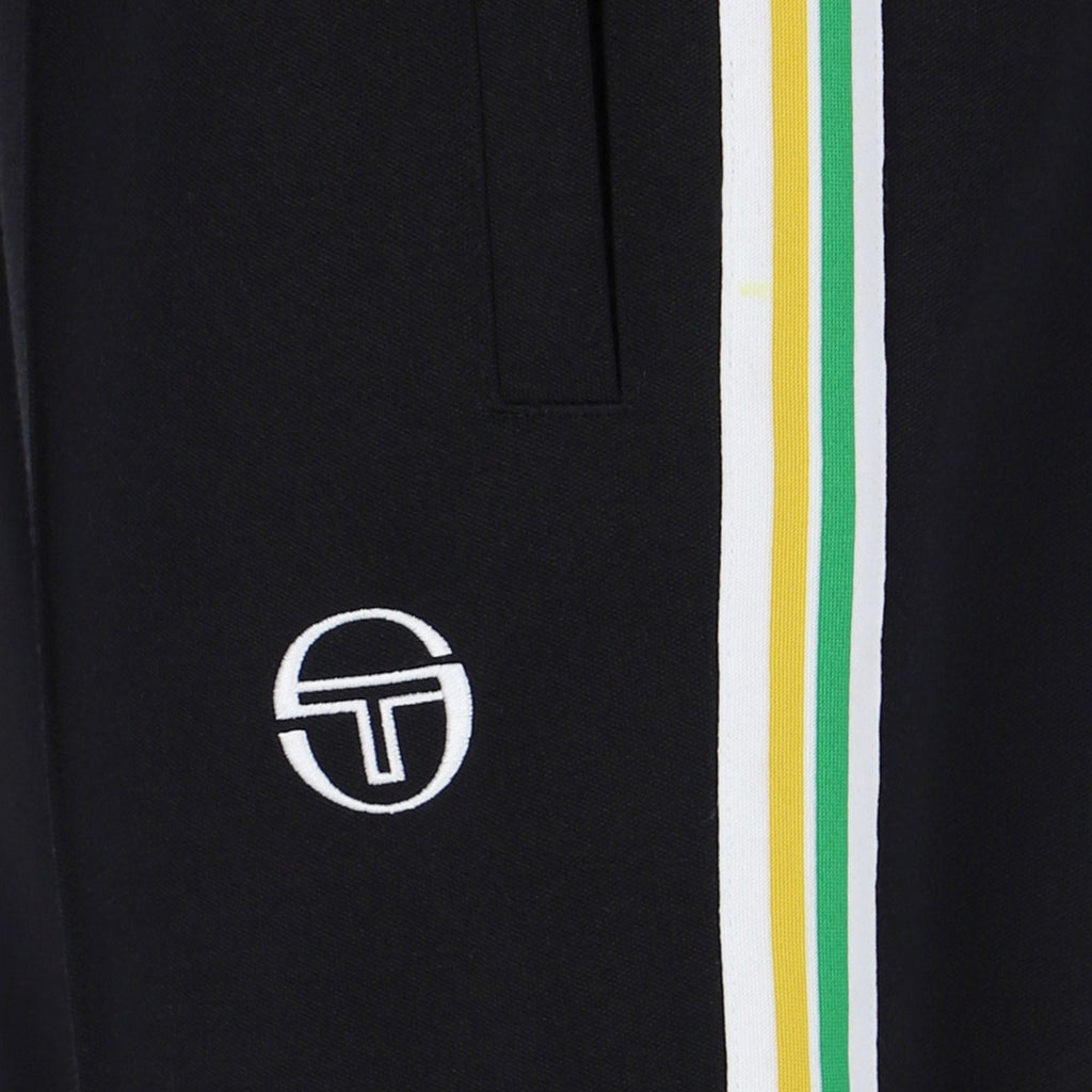 Sergio Tacchini Franco Track Pant - Black/White